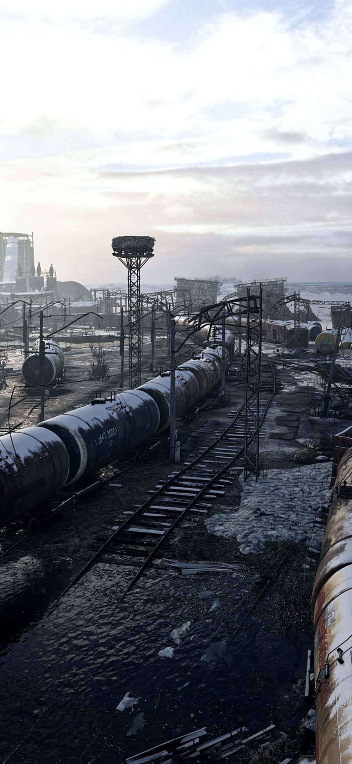 Explorando las profundidades desconocidas de Metro Exodus en iPhone X Fondos de pantalla