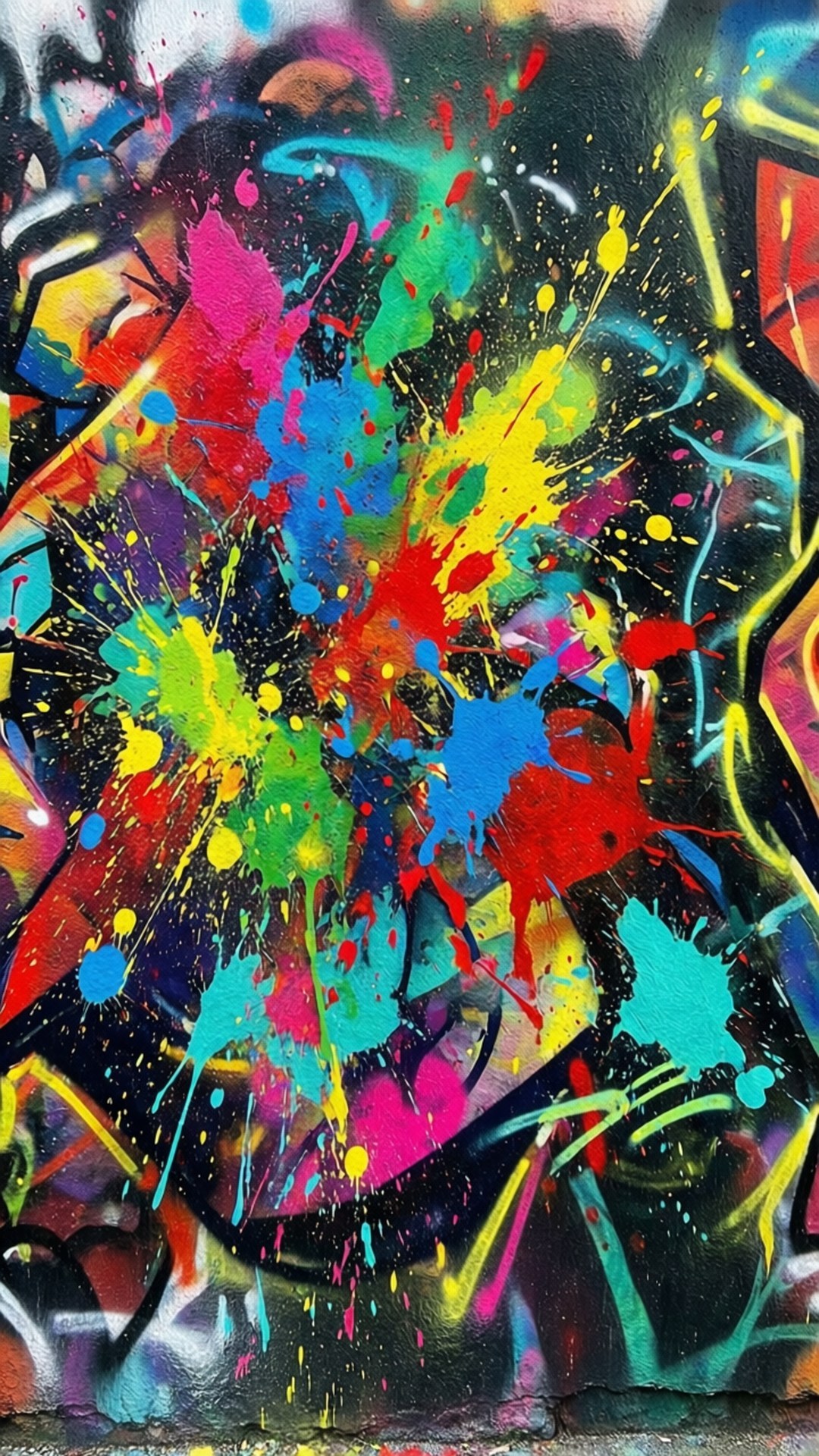 Explosión de Graffiti Urbano Fondos de pantalla