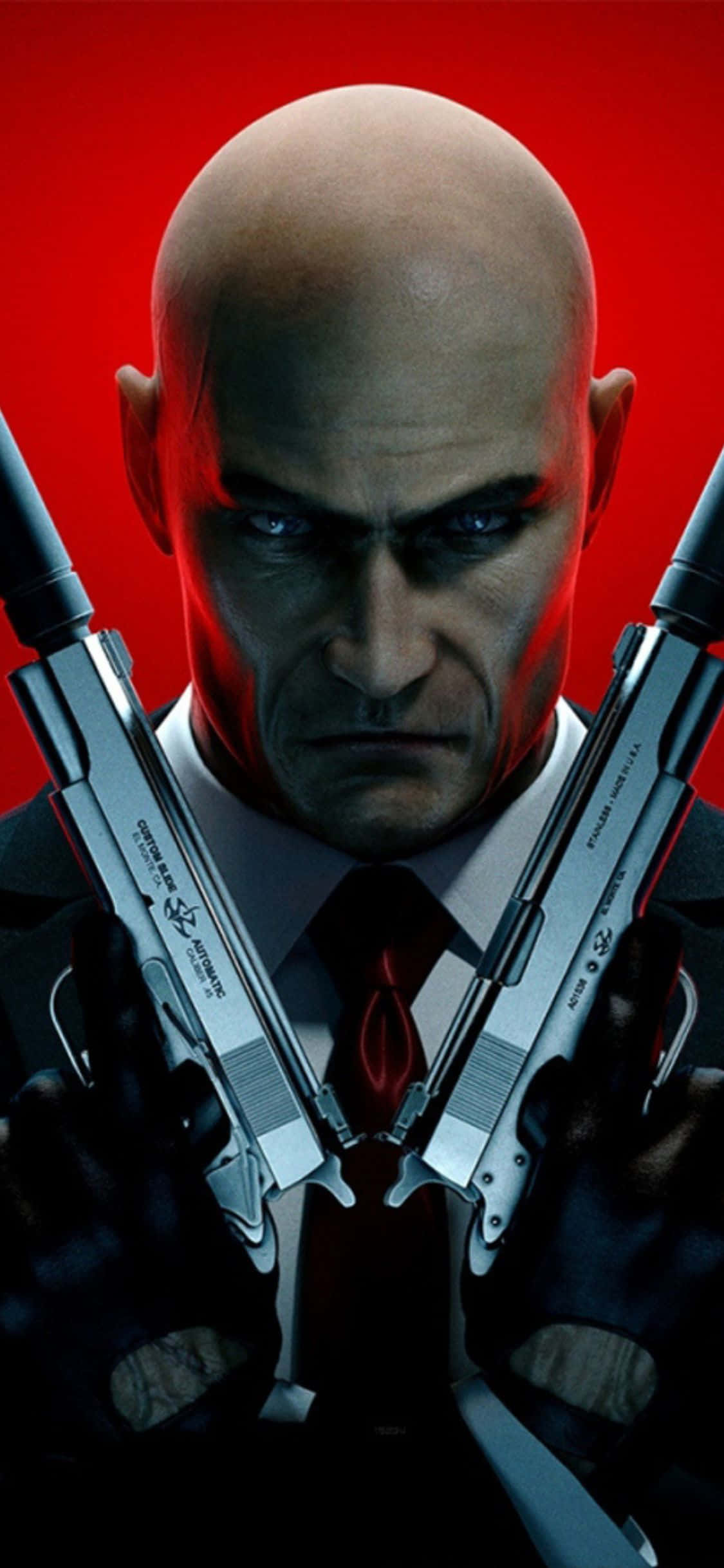 Sumérgete en Hitman Absolution con tu iPhone X Fondos de pantalla