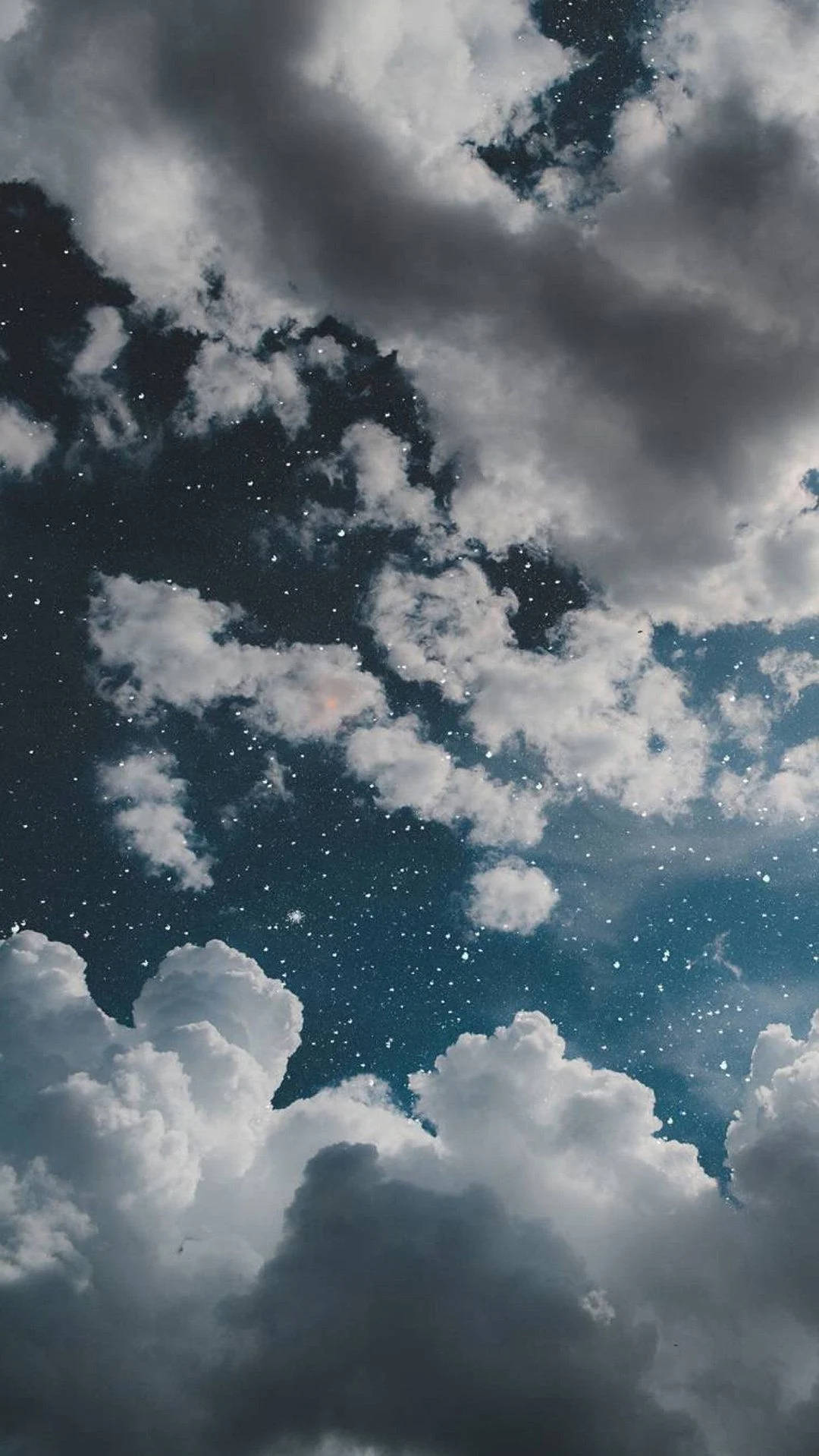 Expresa tu estilo único con esta encantadora vista del cielo nocturno para tu iPhone. Fondos de pantalla