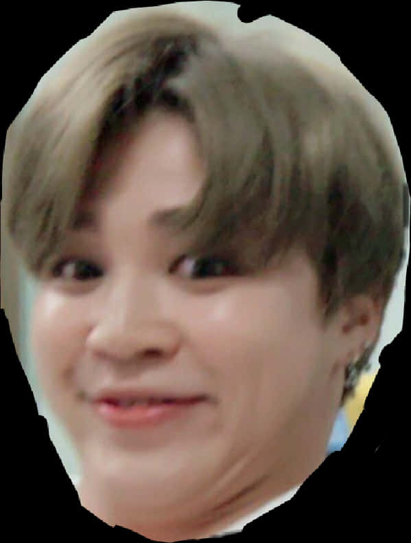 Expresión Facial Distorsionada de Miembro de BTS Fondos de pantalla