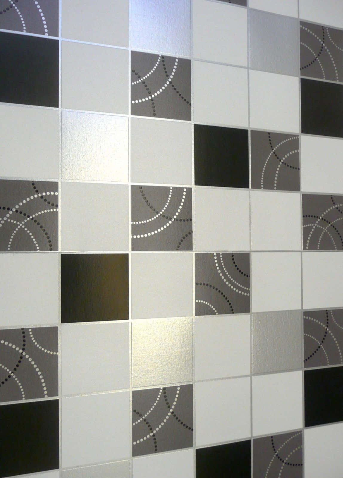 Exquisito patrón abstracto en azulejos Fondos de pantalla