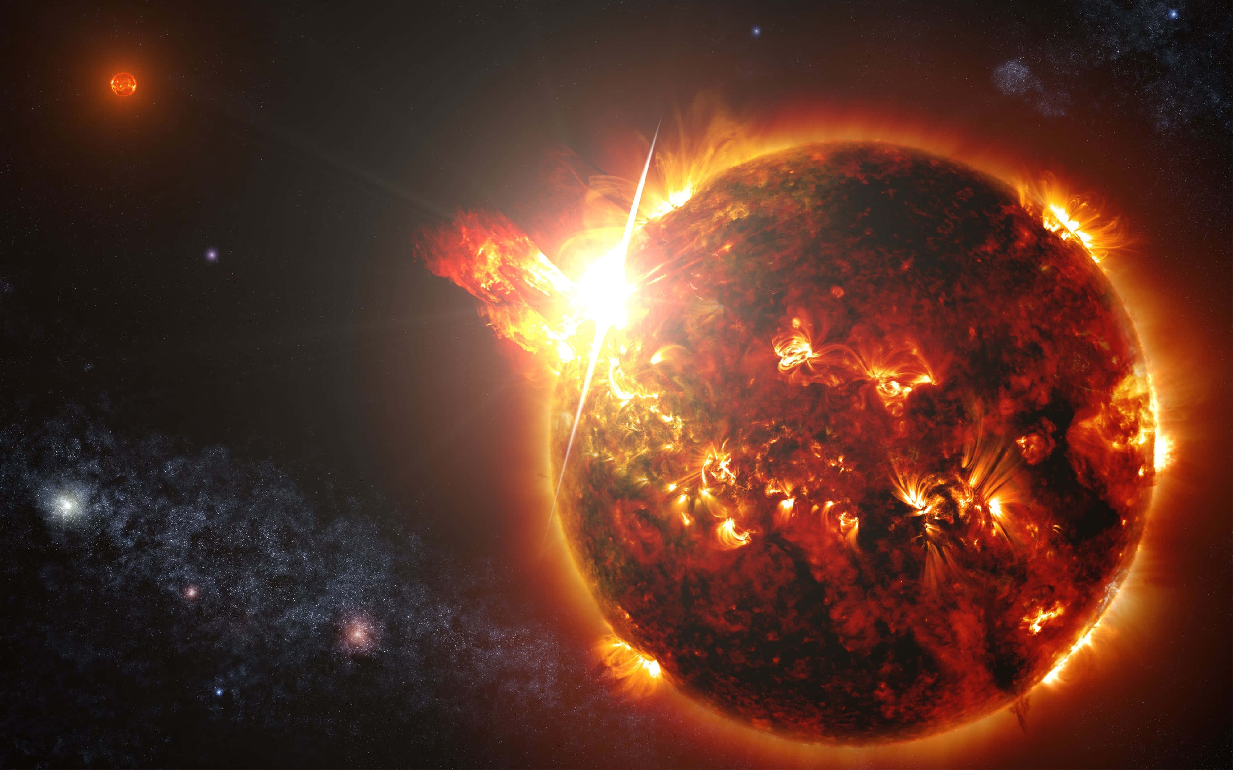 Eyección de Masa Coronal del Universo en 4K Fondos de pantalla
