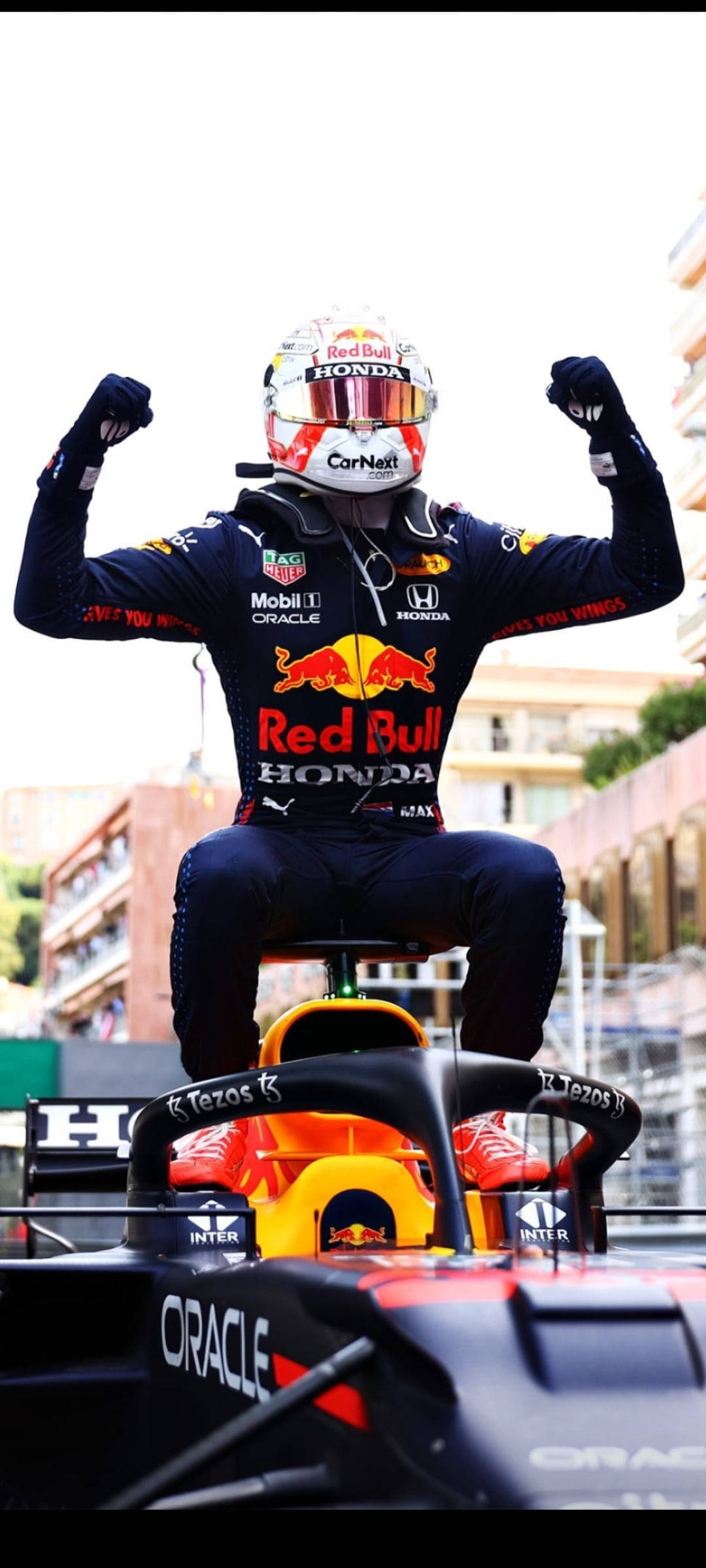 F1 Max Verstappen Monaco GP Victoria iPhone Fondos de pantalla