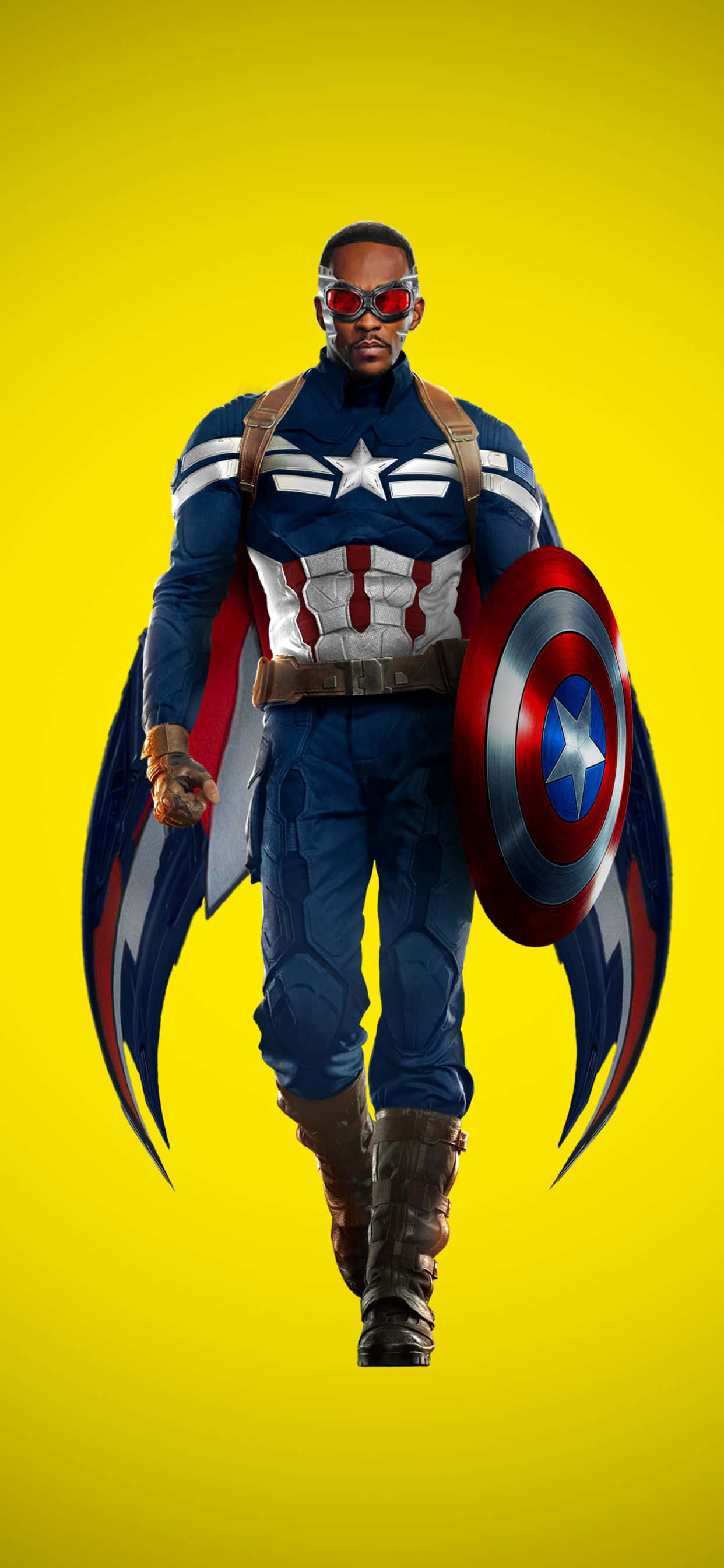 Falcon Marvel como Capitán América Fondos de pantalla