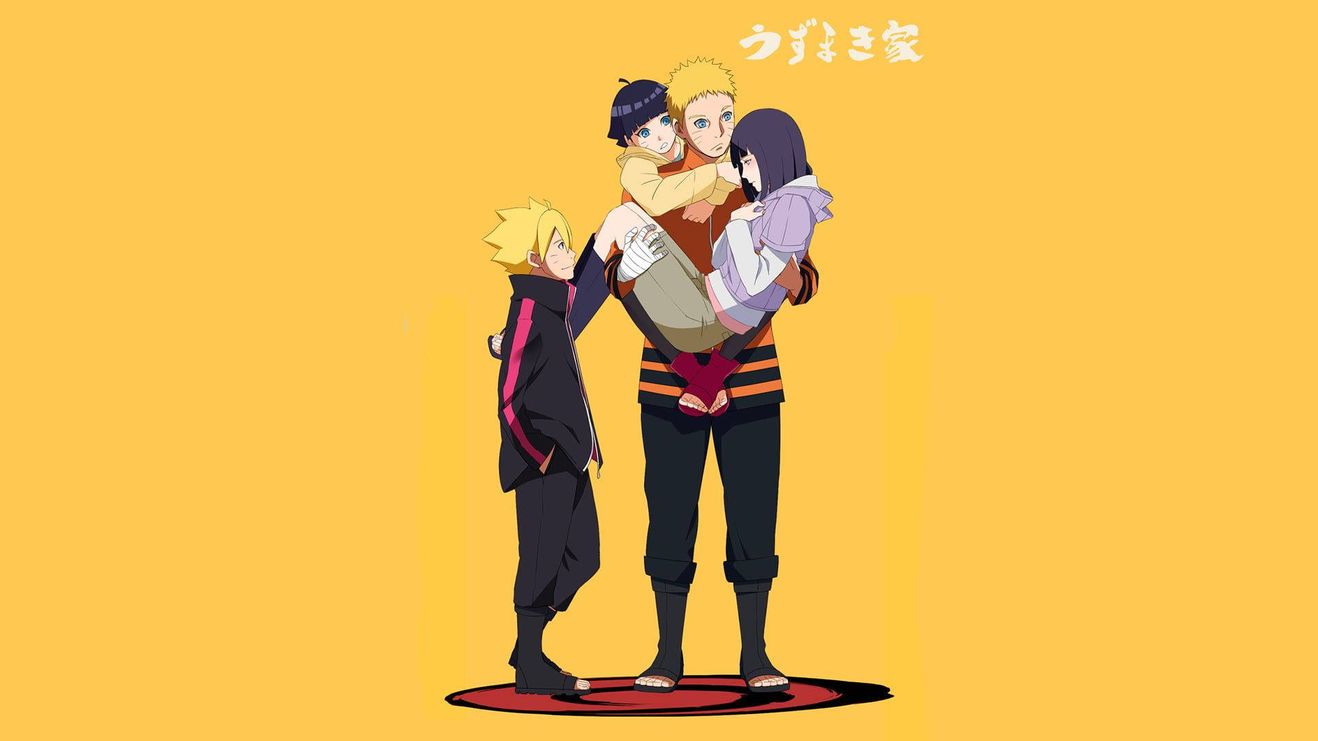 Familia de Naruto y Hinata Fondos de pantalla