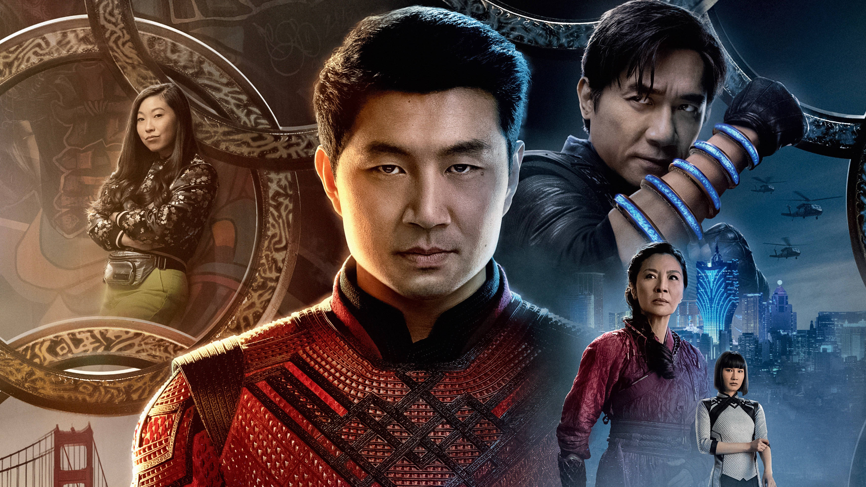Familia de Shang-Chi y la Leyenda de los Diez Anillos Fondos de pantalla
