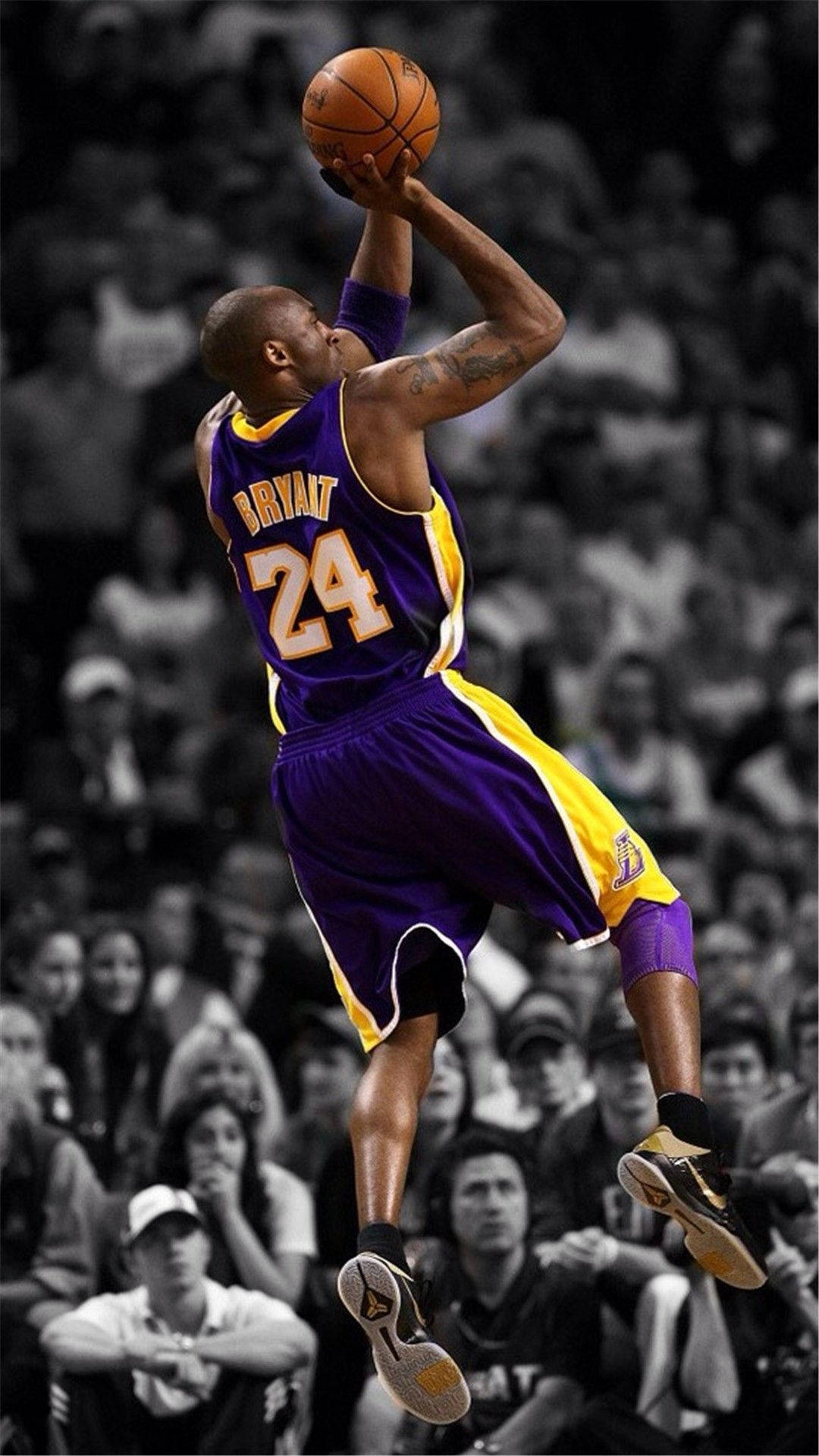 Famoso tiro en salto de Kobe Bryant para iPhone Fondos de pantalla