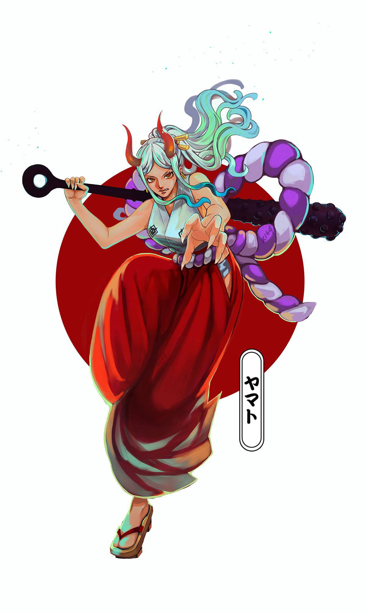 Fan Art de Yamato One Piece Fondos de pantalla