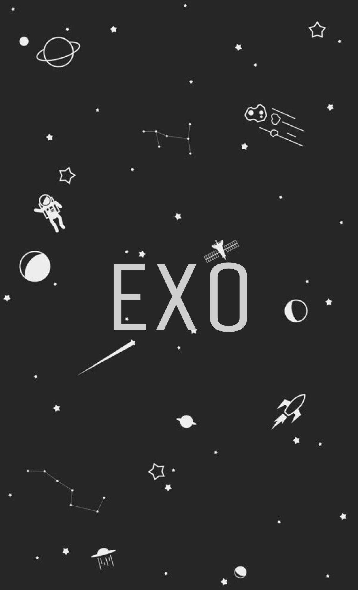 Fan Art Galaxia de EXO Fondos de pantalla