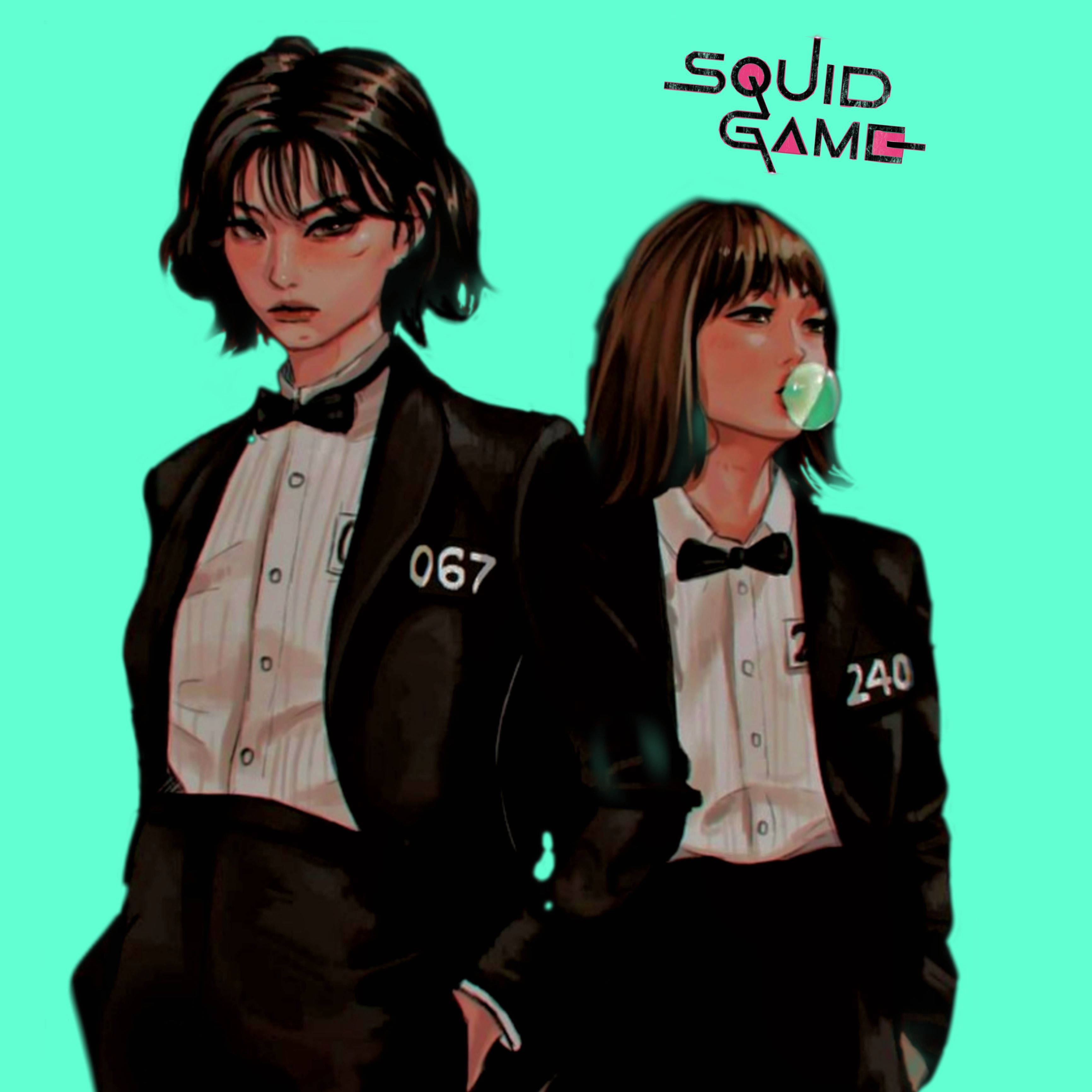 Fan Art Jugador 240 067 Squid Game Fondos de pantalla