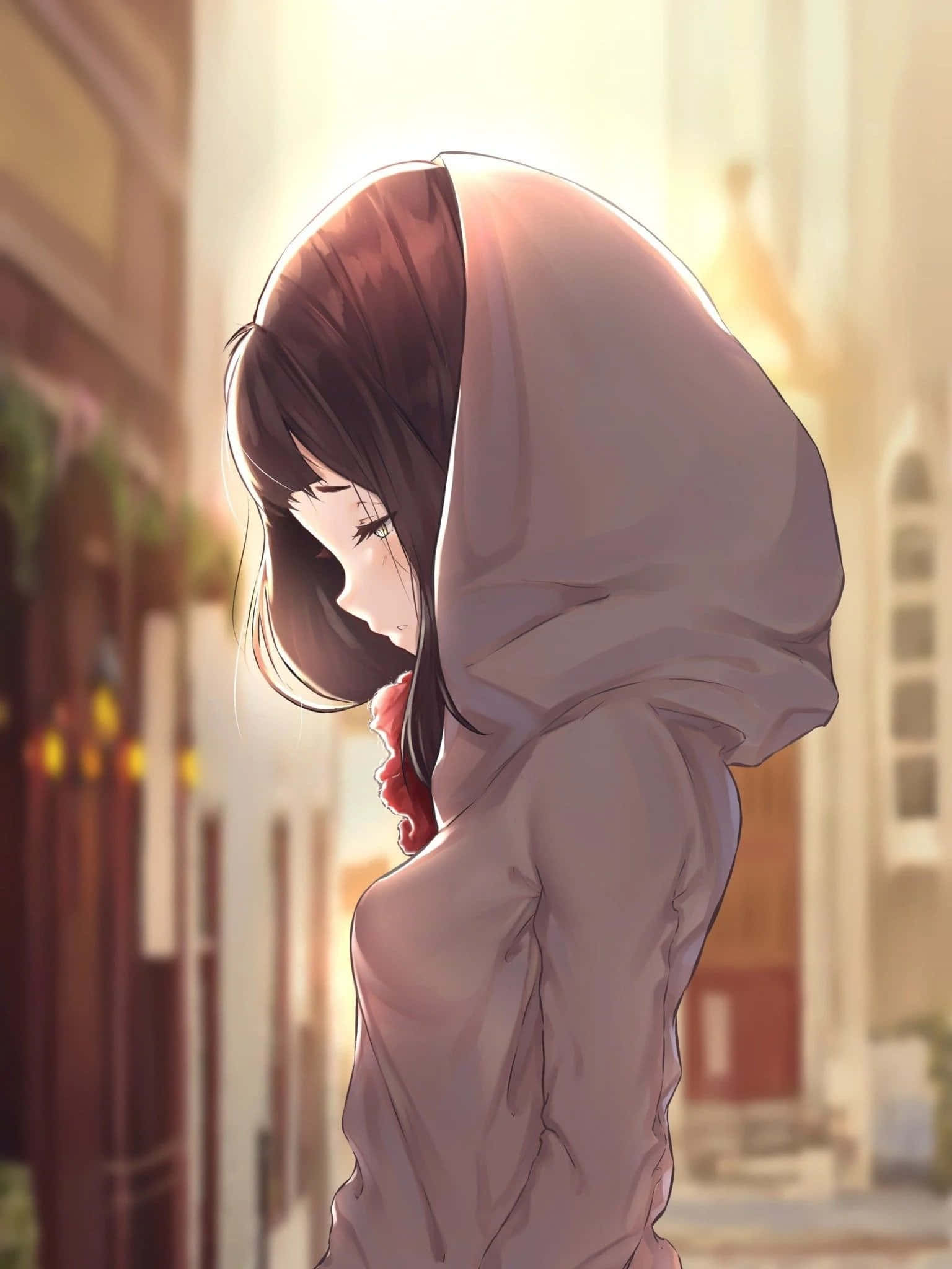 Fan del anime con sudadera moderna Fondos de pantalla