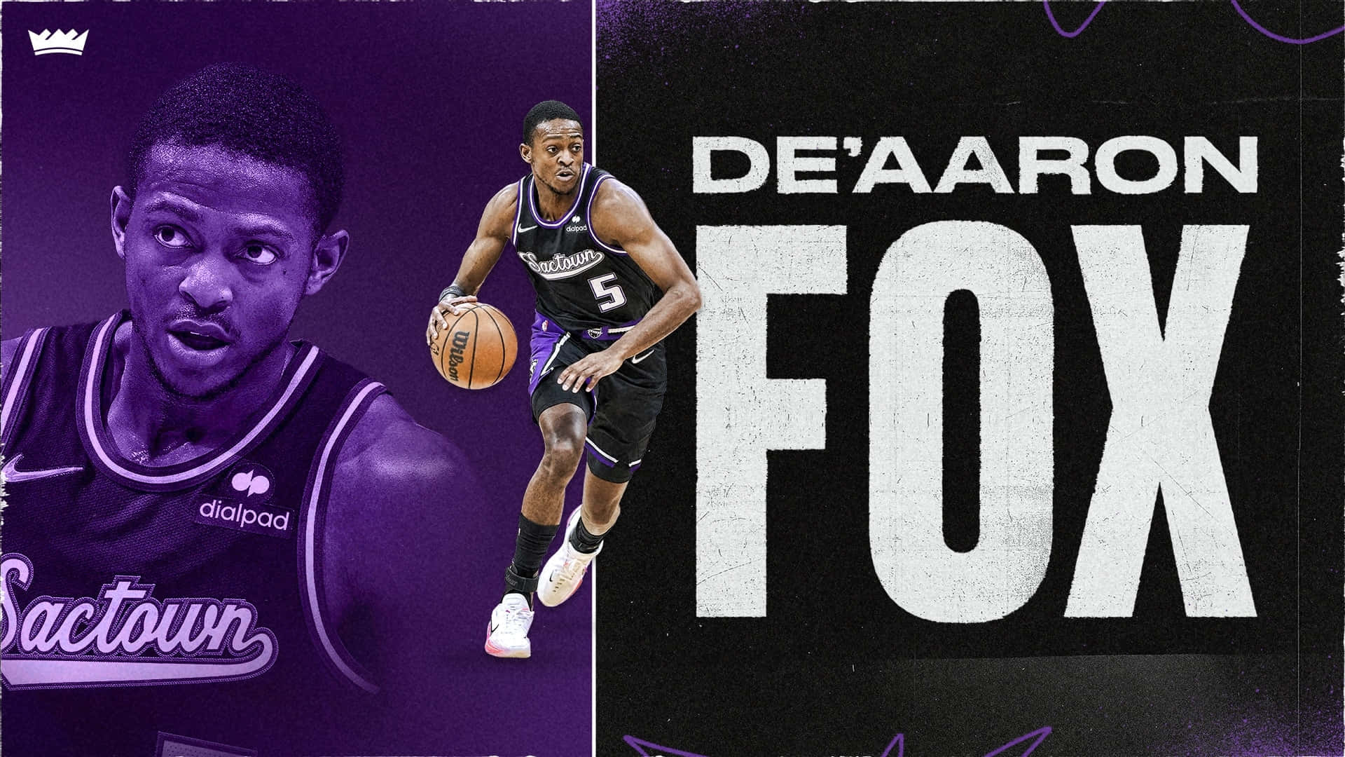 Fanart de De'Aaron Fox Sacramento Kings Fondos de pantalla