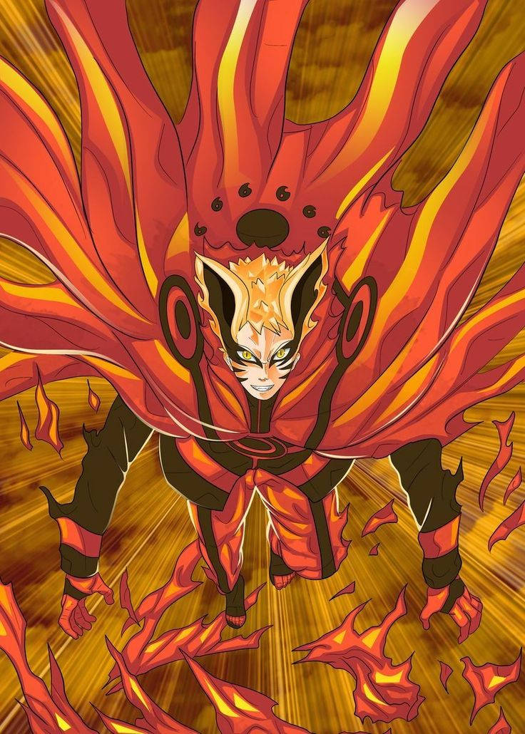 Naruto Modo Barión Llama