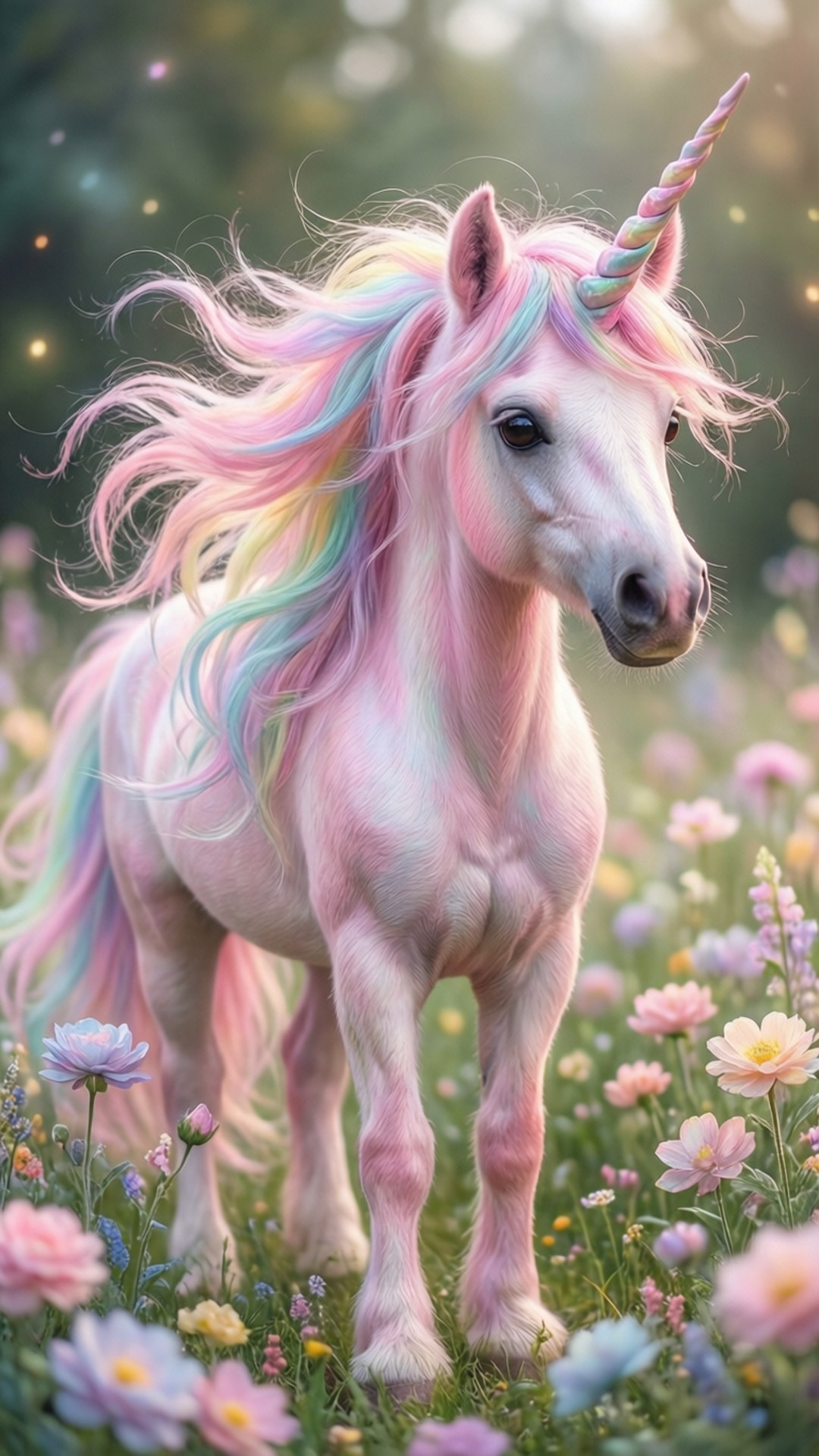 Fantasía Pastel de Unicornio Fondos de pantalla