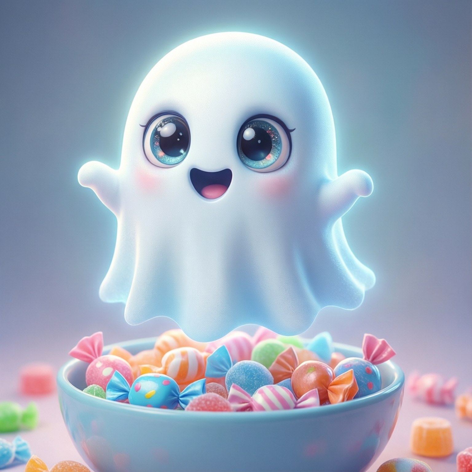 Fantasma Amigable de Dulces Fondos de pantalla