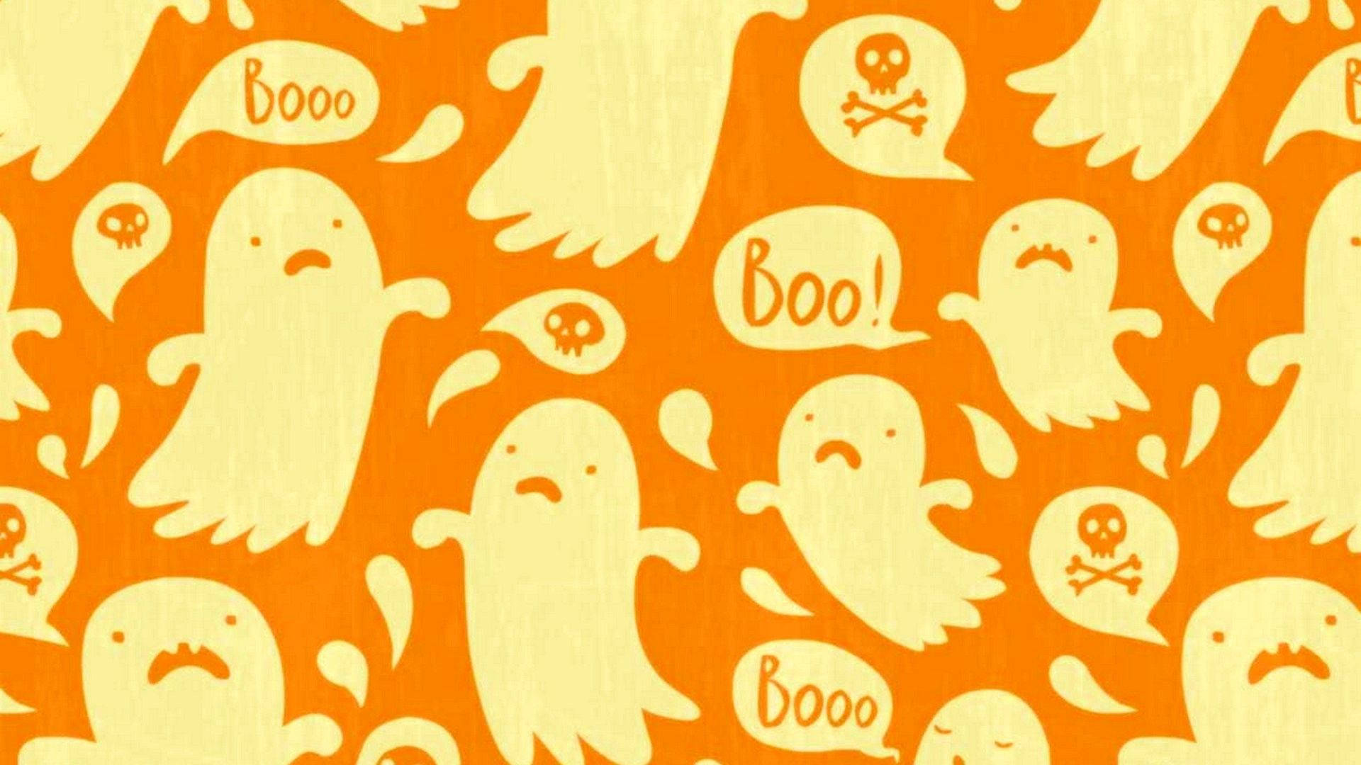 Fantasmas de Halloween lindos y estéticos Fondos de pantalla