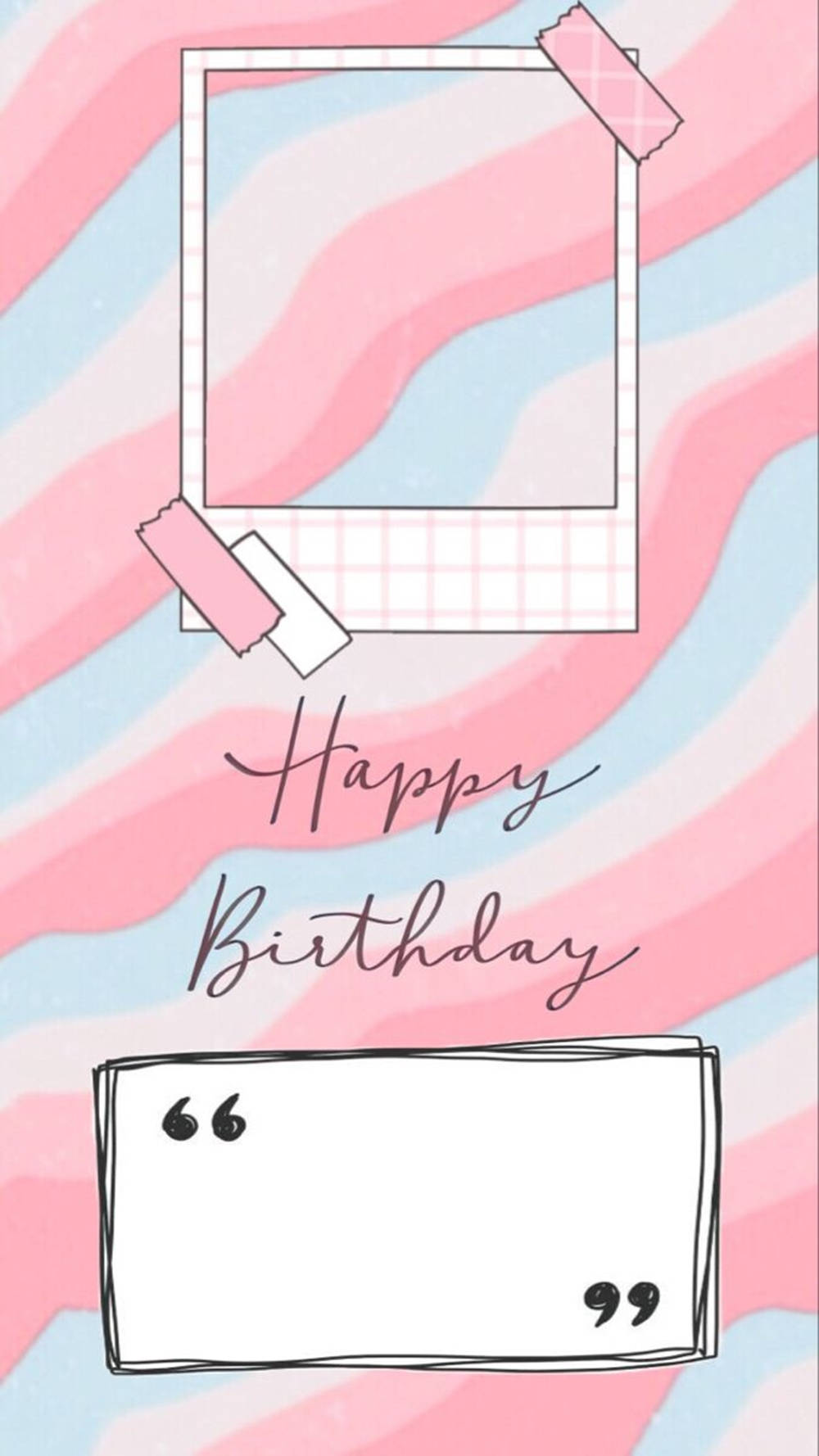 Feliz Cumpleaños Estético Pastel Fondos de pantalla