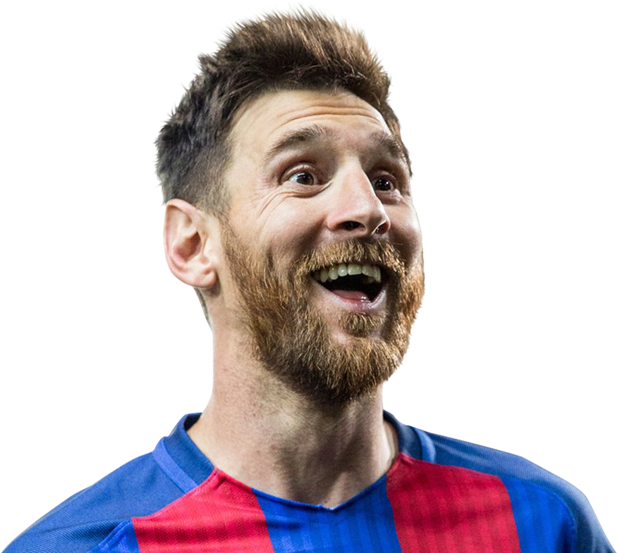 Feliz estrella del fútbol con uniforme del F C Barcelona Fondos de pantalla