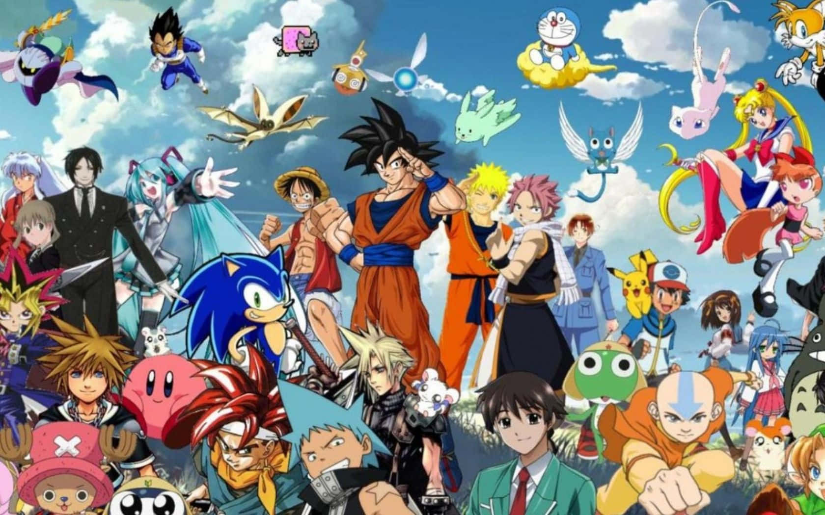 Feroz e Imparable: Un Personaje de Anime en Acción Fondos de pantalla