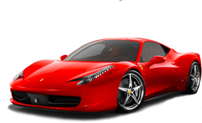 Ferrari 458 Italia rojo vista lateral Fondos de pantalla