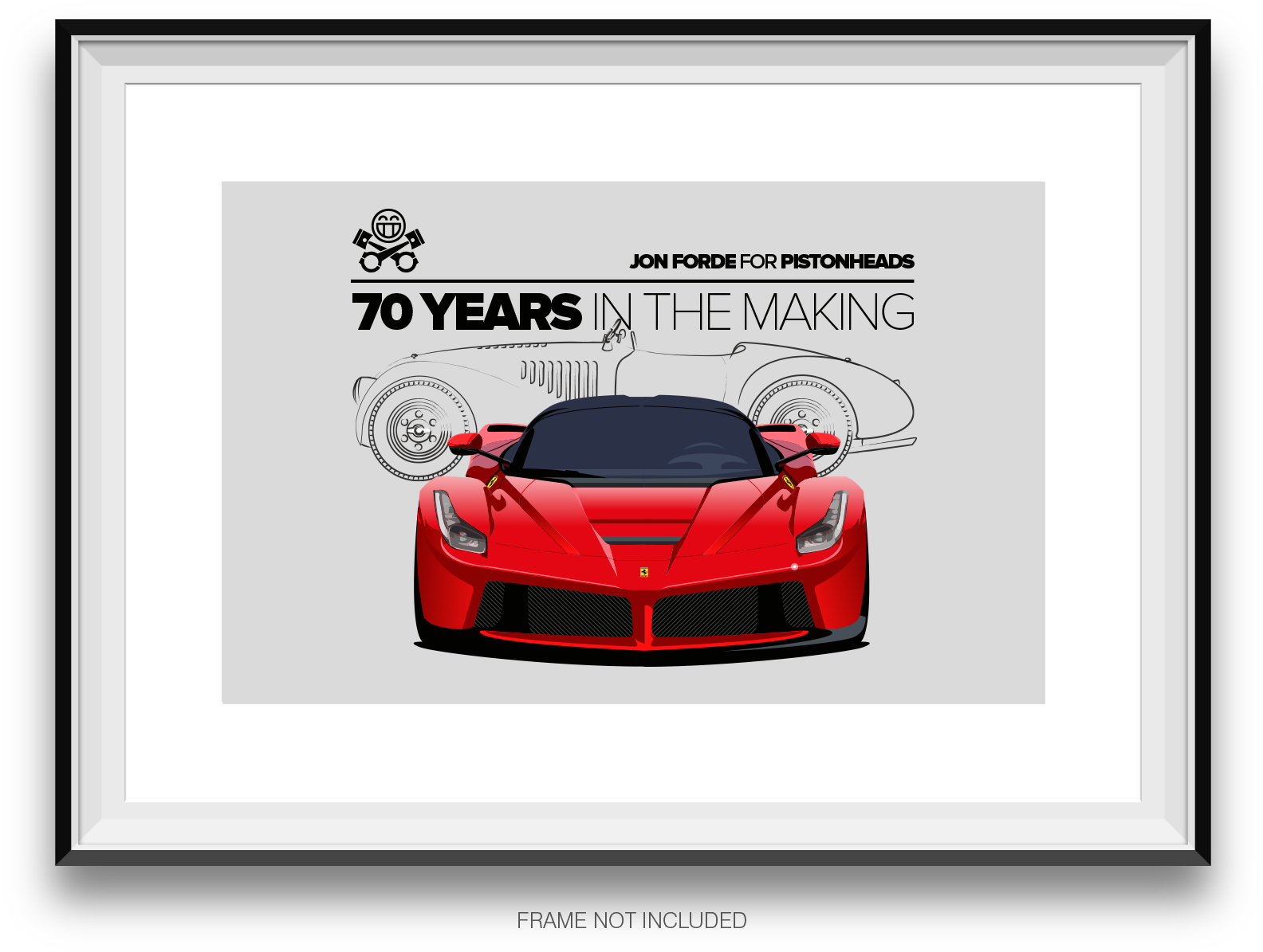 Ferrari 70 Años en Creación Obra de Arte Fondos de pantalla