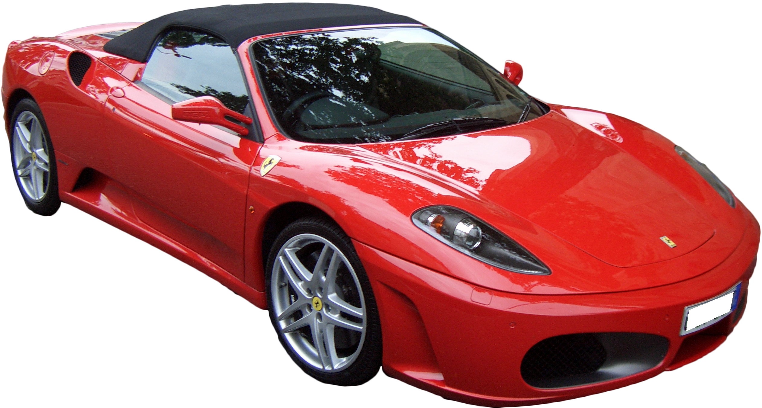 Ferrari F430 Spider Convertible Rojo Fondos de pantalla