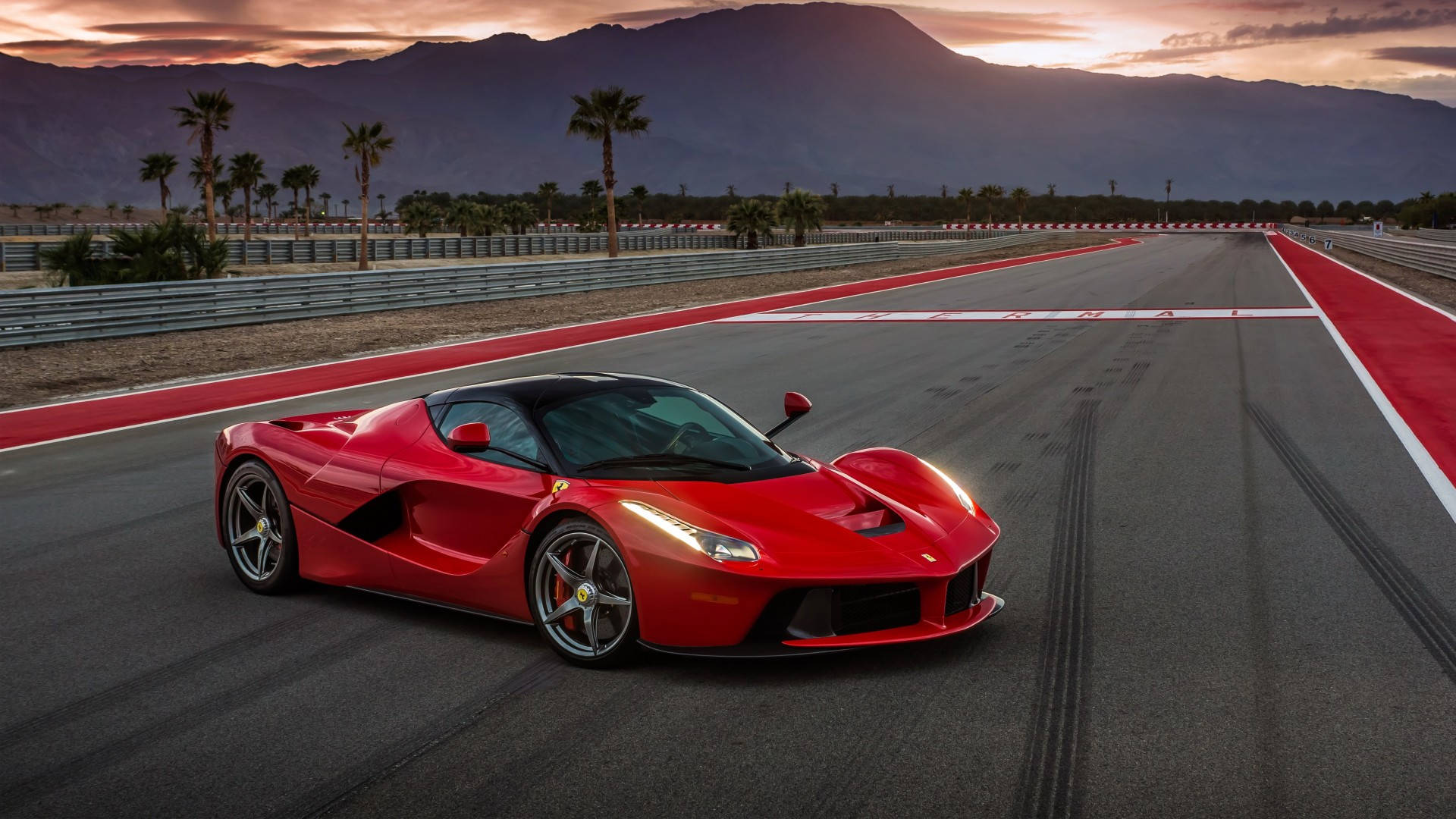 Ferrari LaFerrari rojo 2014 1920x1080 Fondos de pantalla