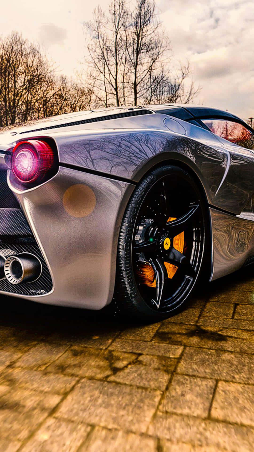 Ferrari plateado costoso Fondos de pantalla