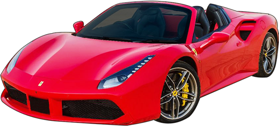 Ferrari rojo descapotable deportivo Fondos de pantalla