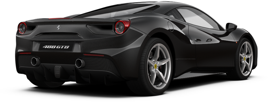 Ferrari488 G T B vista trasera Fondos de pantalla