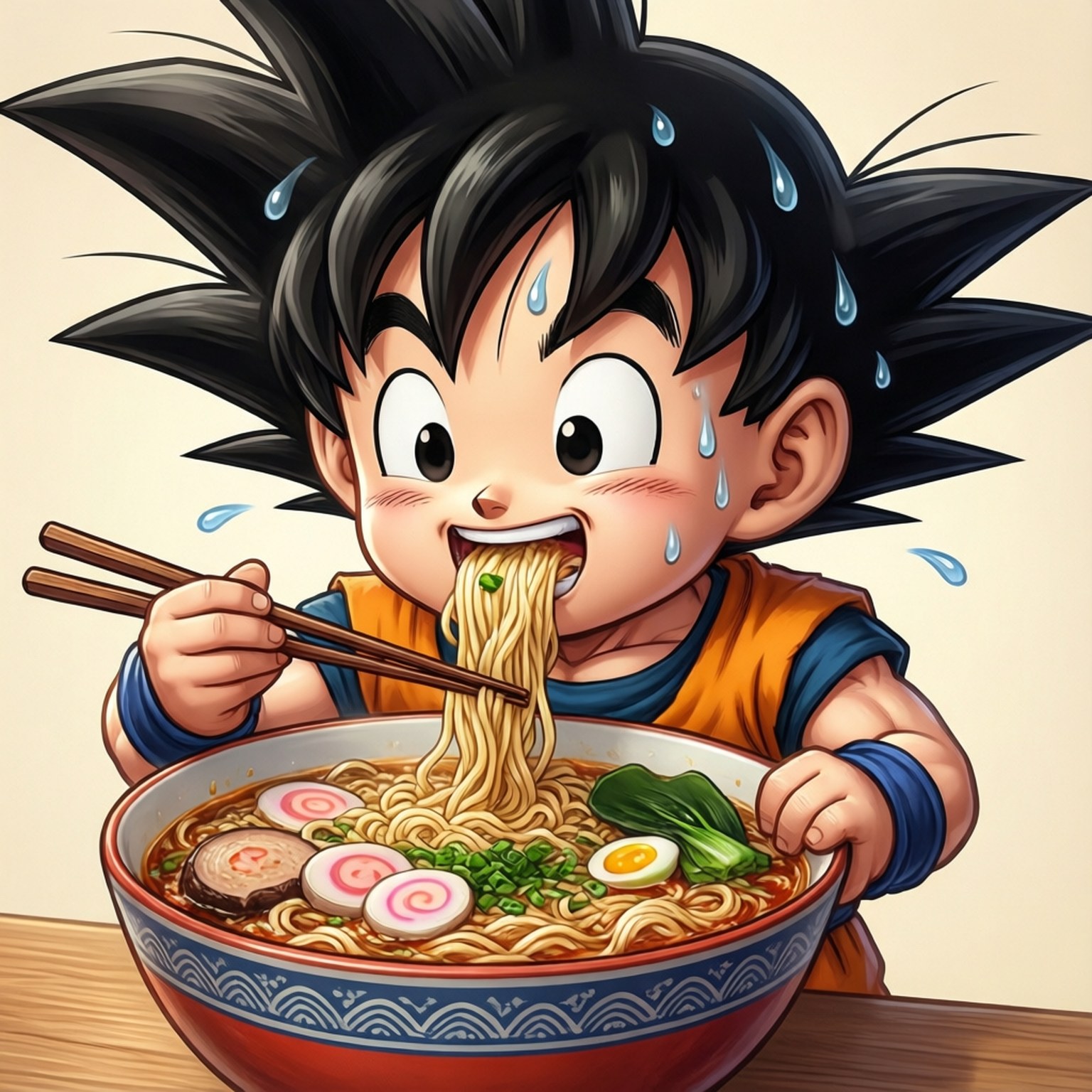 Festín de Goku Fondos de pantalla