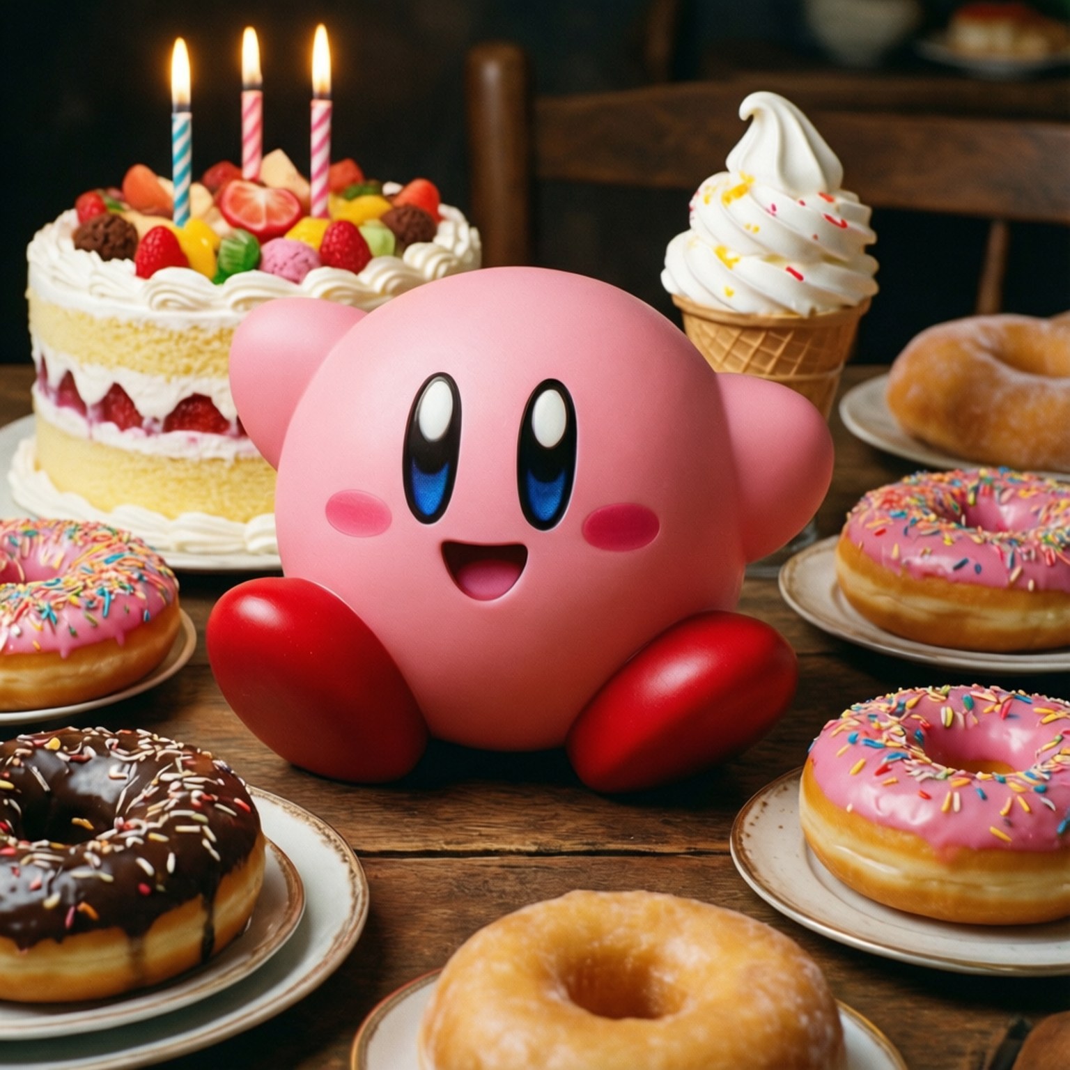 Festín de Kirby Fondos de pantalla