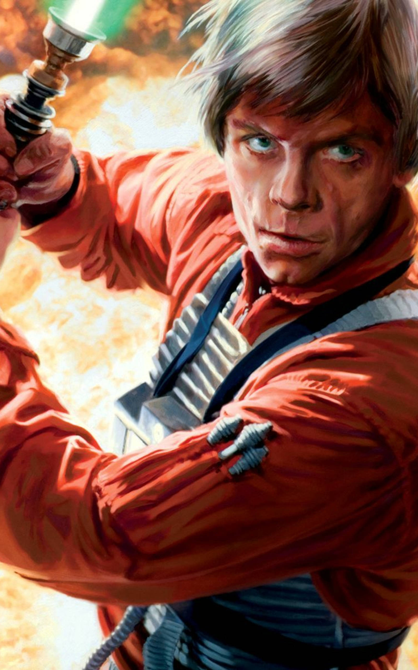 Fierce Luke Skywalker Star Wars Tablet Fondos de pantalla