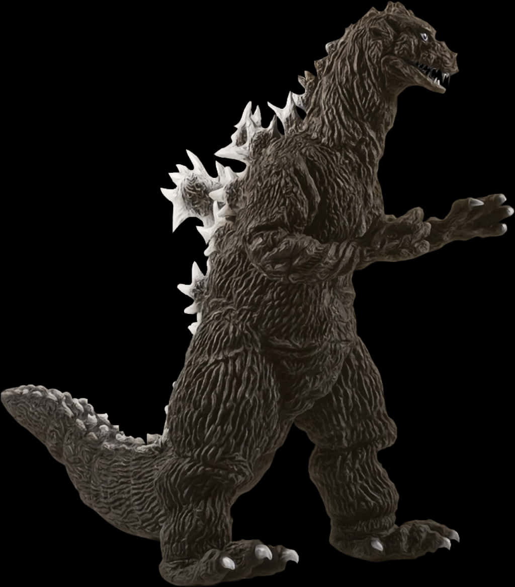 Figura de Godzilla sobre fondo aislado Fondos de pantalla