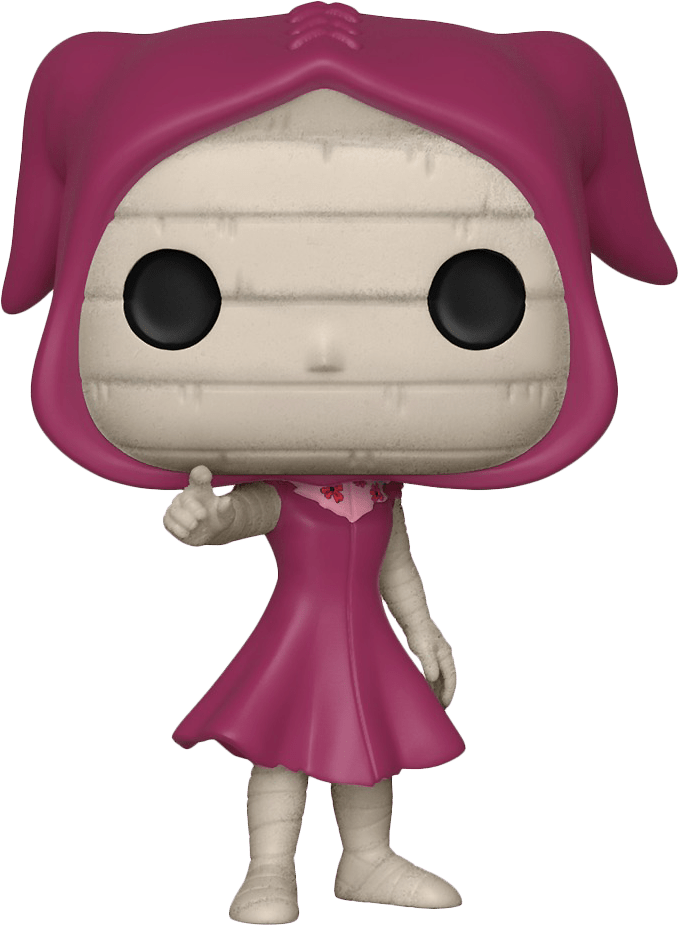 Figura de vinilo con capucha rosa Fondos de pantalla