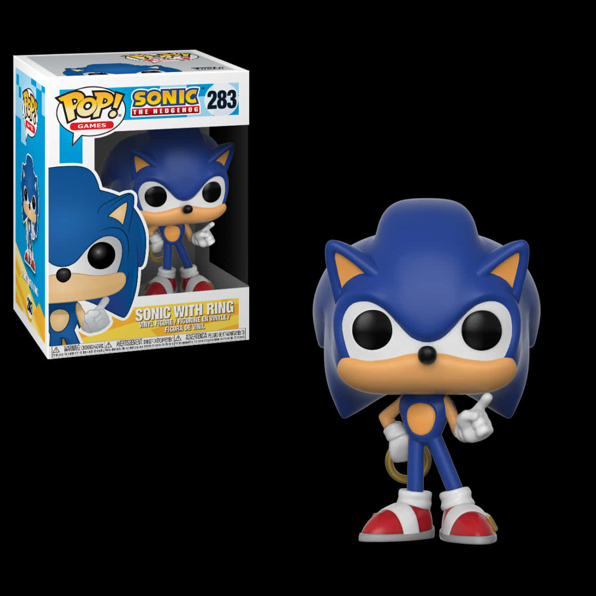 Figura Funko Pop de Sonic con Anillo Fondos de pantalla