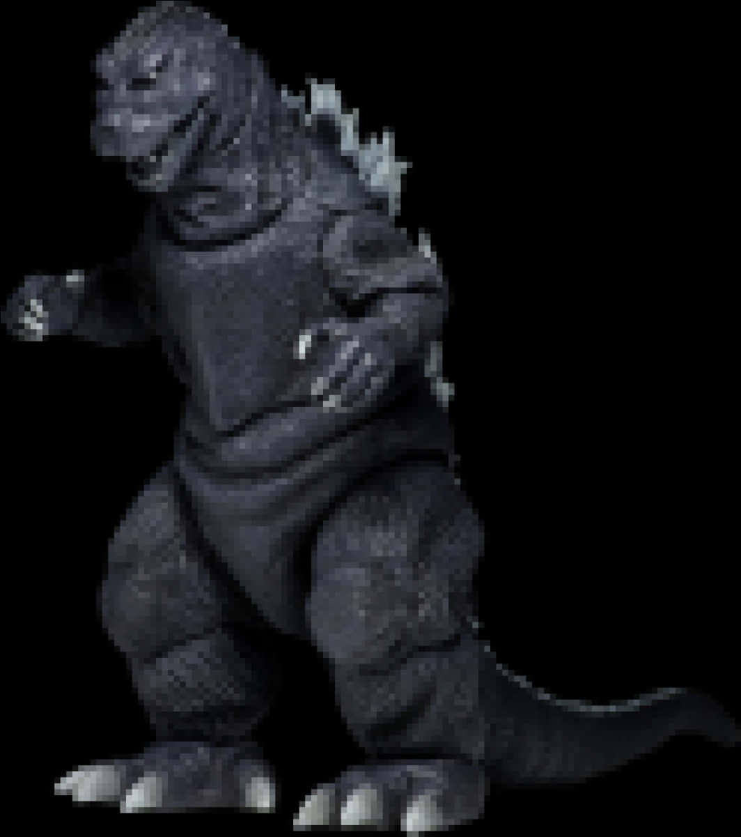 Figura pixelada de Godzilla Fondos de pantalla