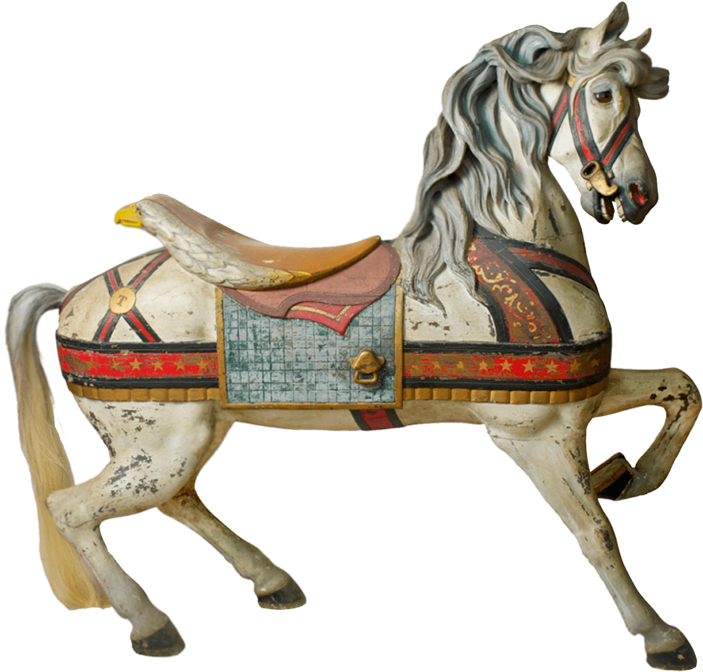 Figurilla de Caballo de Carrusel Vintage Fondos de pantalla