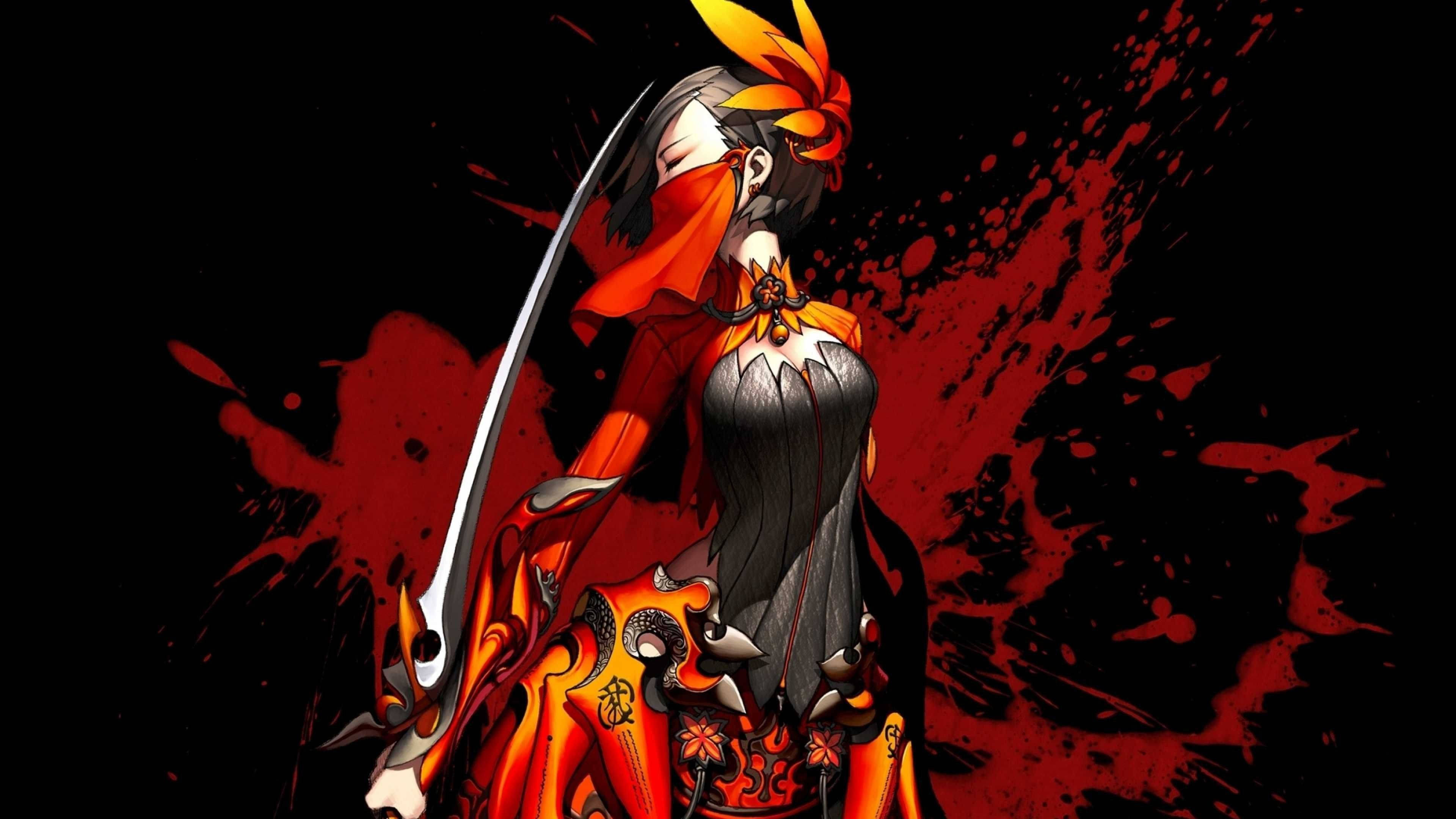 Finesse Roja Anime Fondos de pantalla