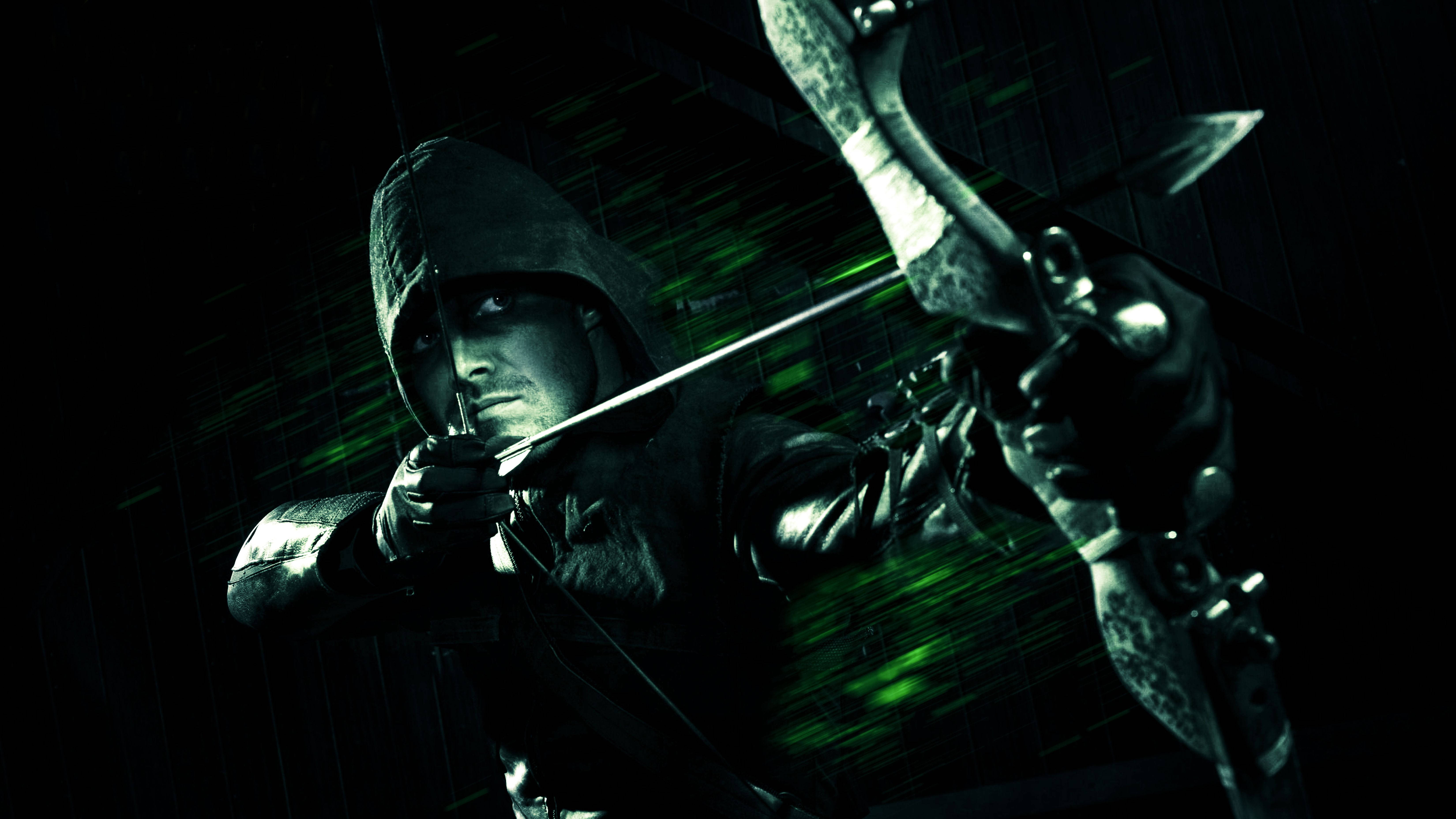 Flecha Verde DC Comics Oscuro 4K Fondos de pantalla