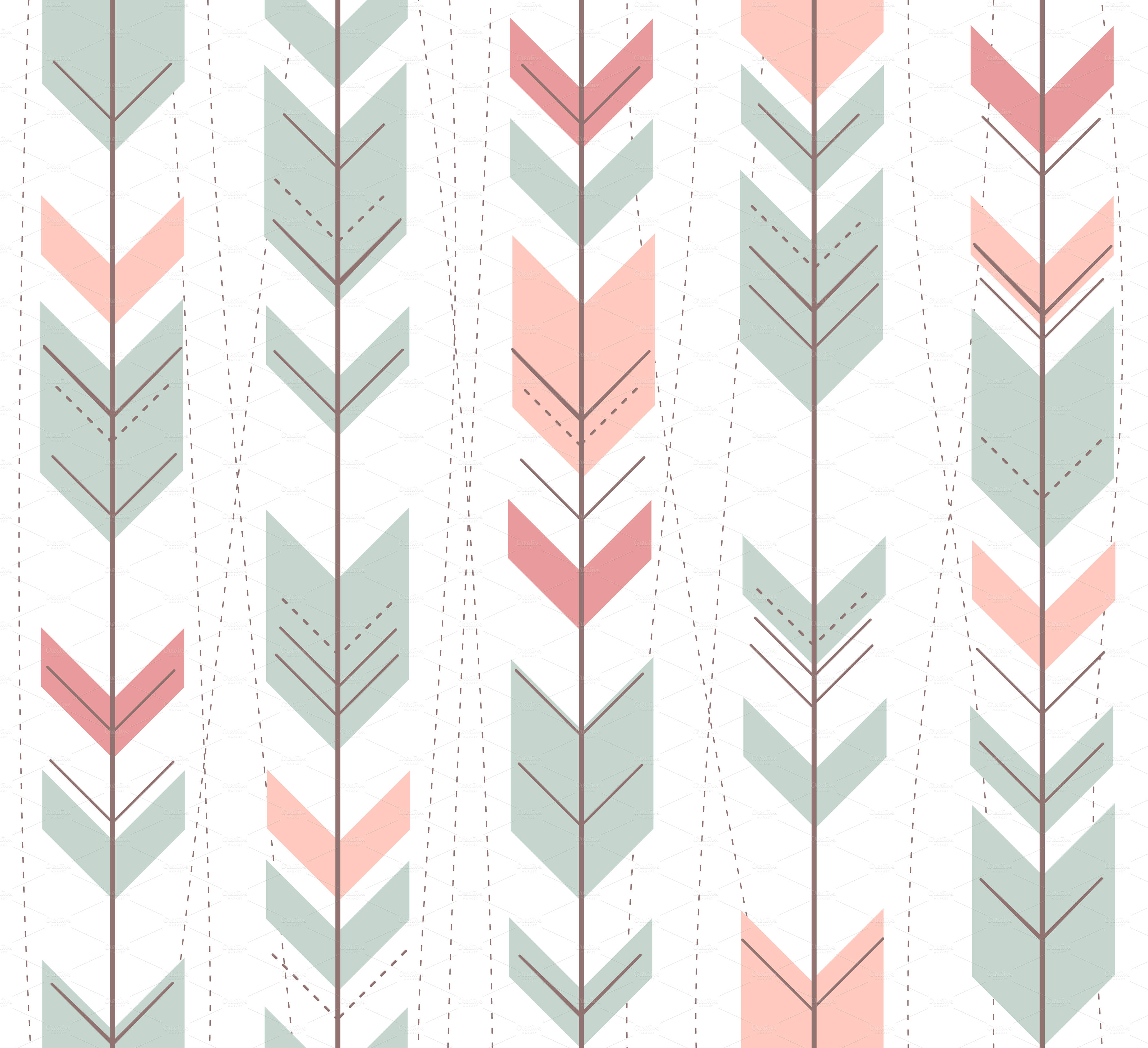 Flechas Verticales Boho Estético Fondos de pantalla