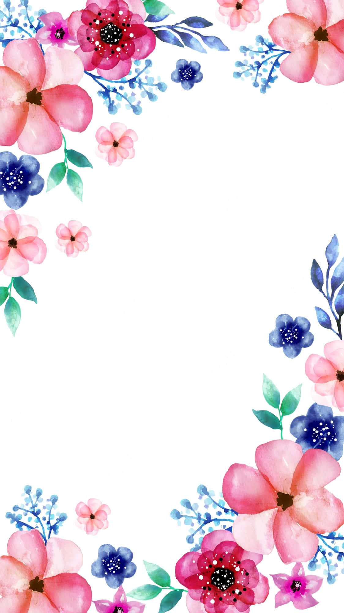 Flor Cautivadora: Un Fondo de Teléfono de Flores Fascinante Fondos de pantalla