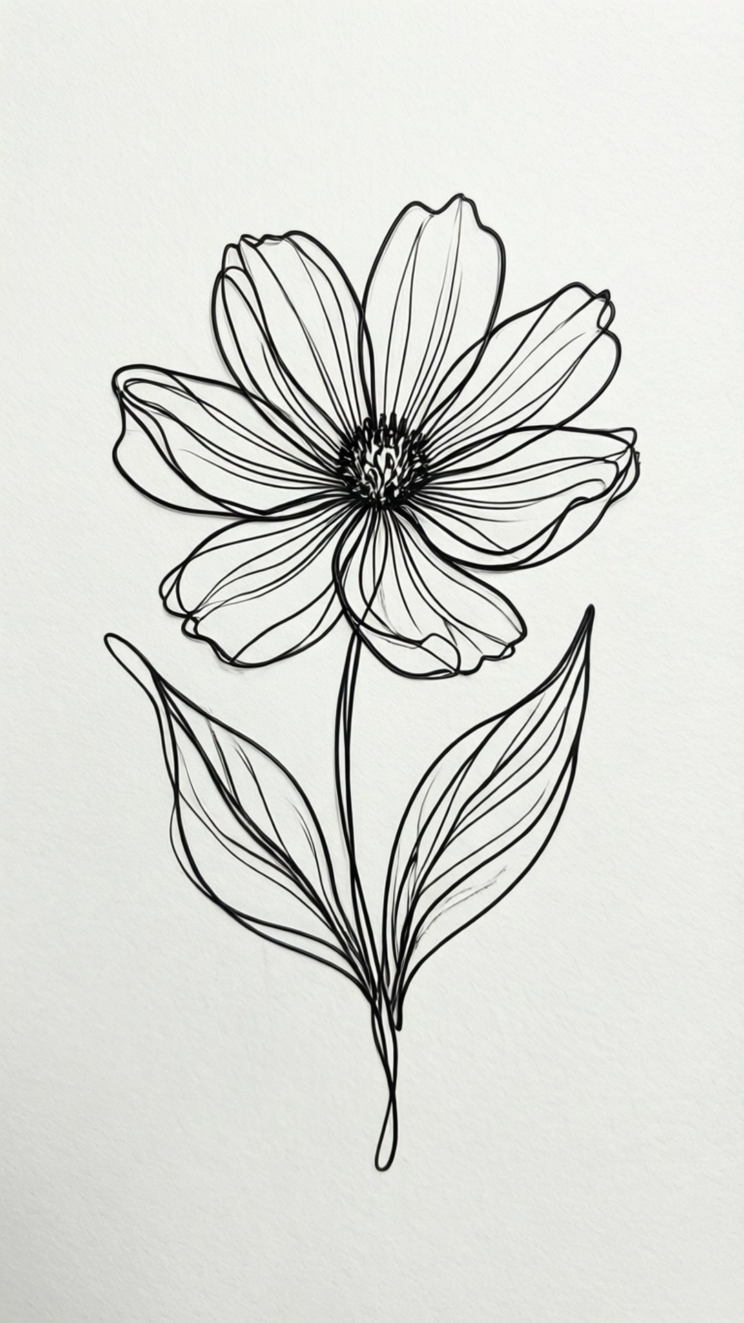 Flor de Línea Continua Fondos de pantalla
