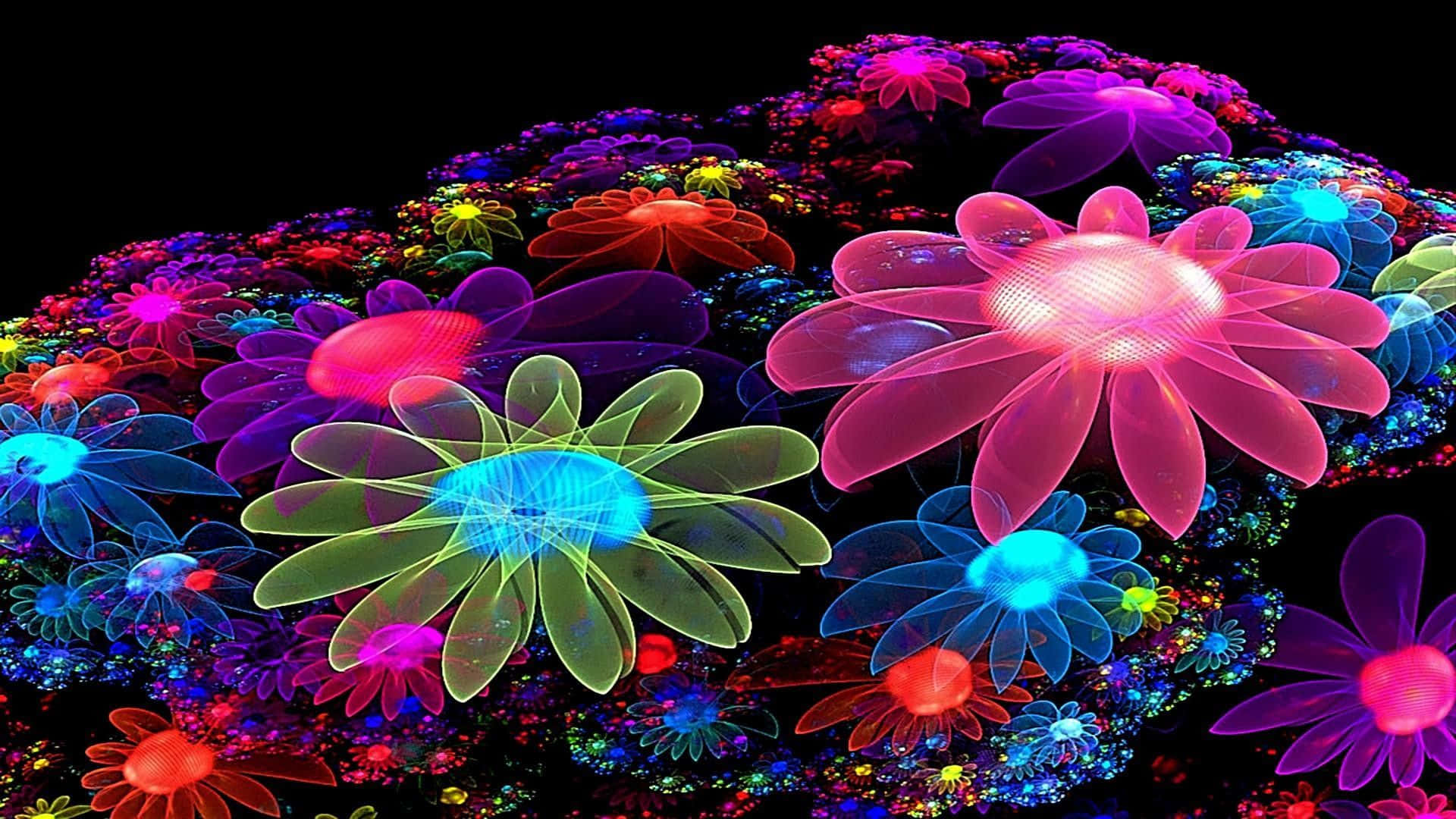 Flor Luminosa y Colorida Linda Fondos de pantalla