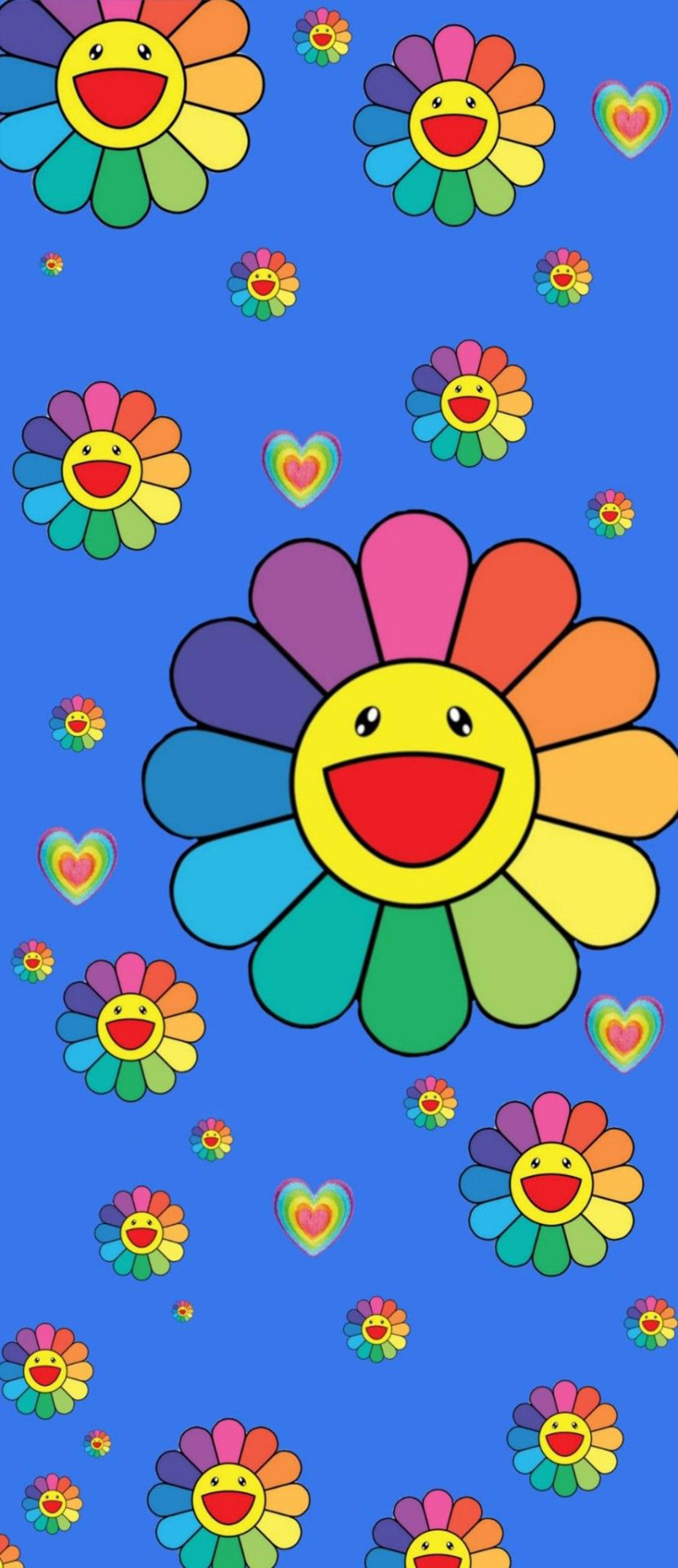 Flor Sonriente de Estética Indie Fondos de pantalla