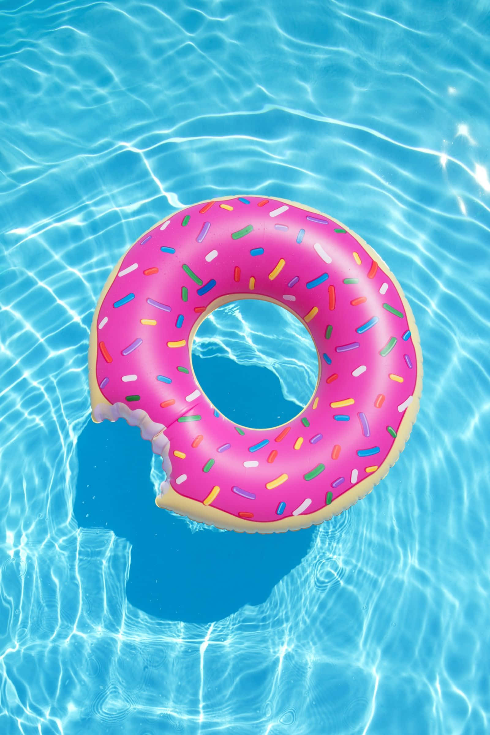 Flotador de Dona para Diversión de Verano Fondos de pantalla