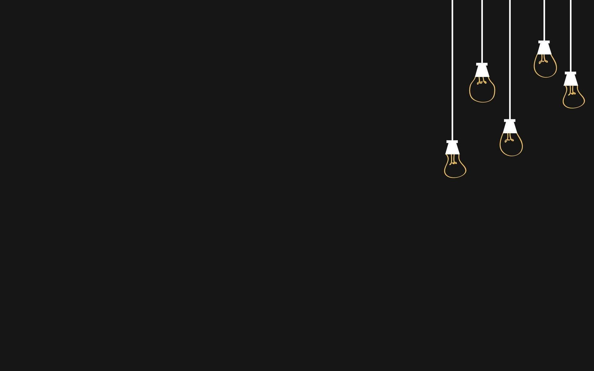 Focos colgantes estética indie para laptop Fondos de pantalla