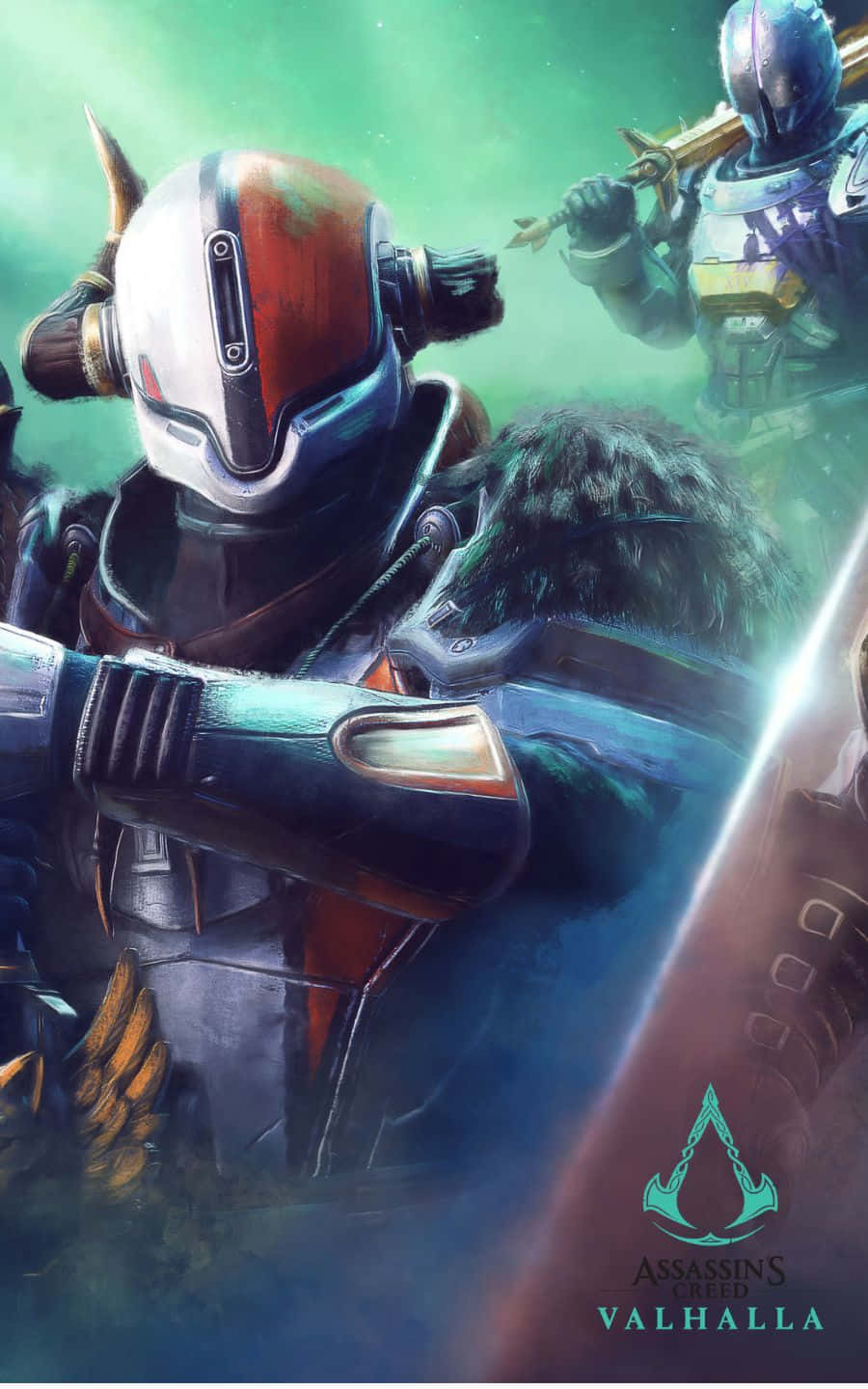 Fondo 1440p de Assassin's Creed Valhalla de armadura de Destiny 2 Fondos de pantalla