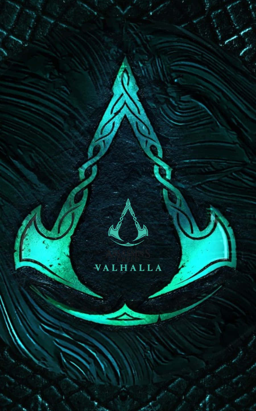 Fondo 1440p de Assassin's Creed Valhalla del logotipo del juego Fondos de pantalla